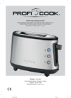 Profi Cook PC-TА 1122 Инструкция по эксплуатации