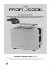 Profi Cook PC-TАZ 1110 Инструкция по эксплуатации