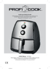 Profi Cook PC-FR 1115 H Hot Air Fryer Инструкция по эксплуатации