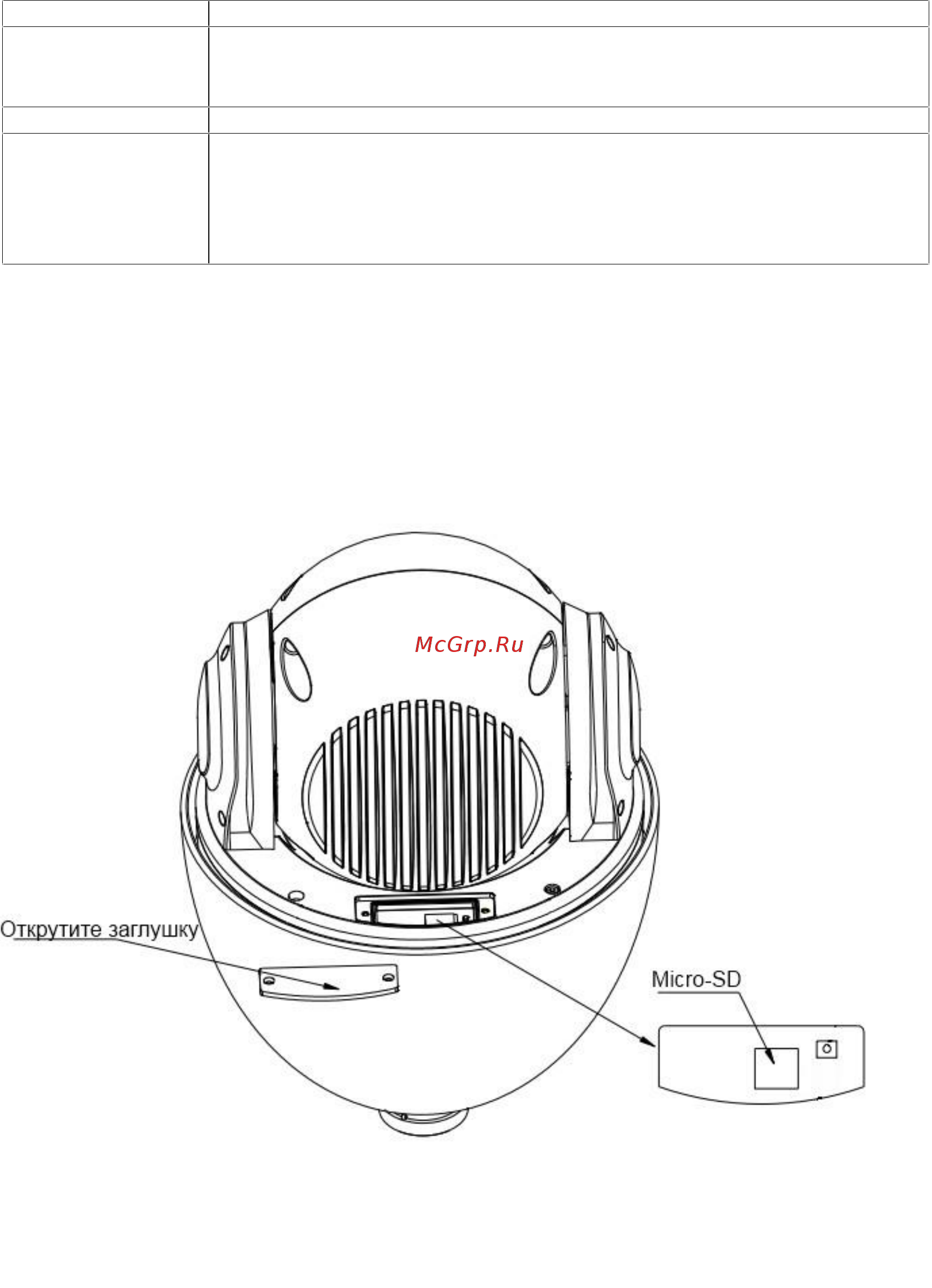 RVi RVi-IPC62DN30 [11/43] Подключение карты памяти