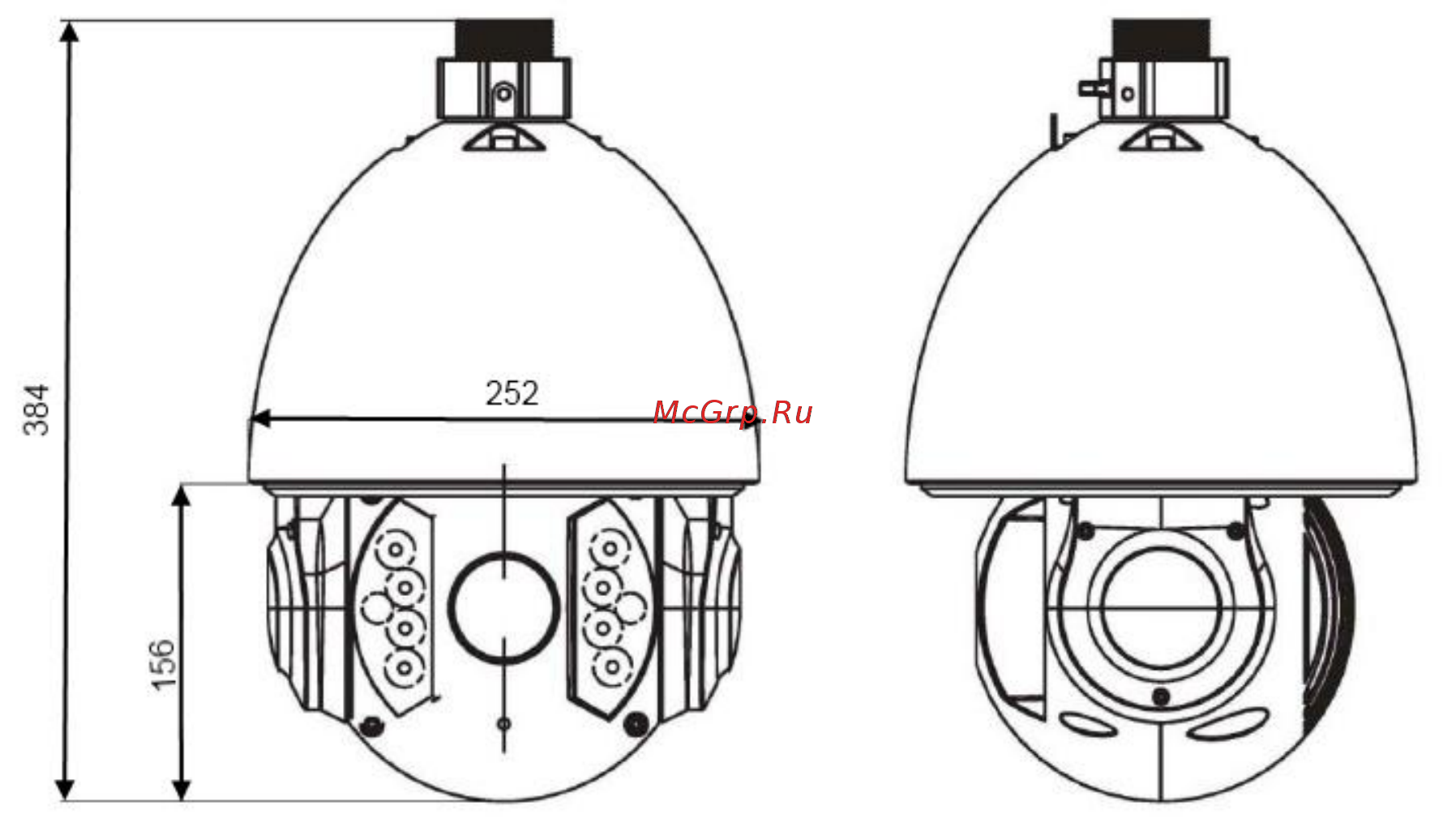 RVi RVi-IPC62Z30-PRO (4.3-129 мм) Инструкция по эксплуатации онлайн [4/42] 316417