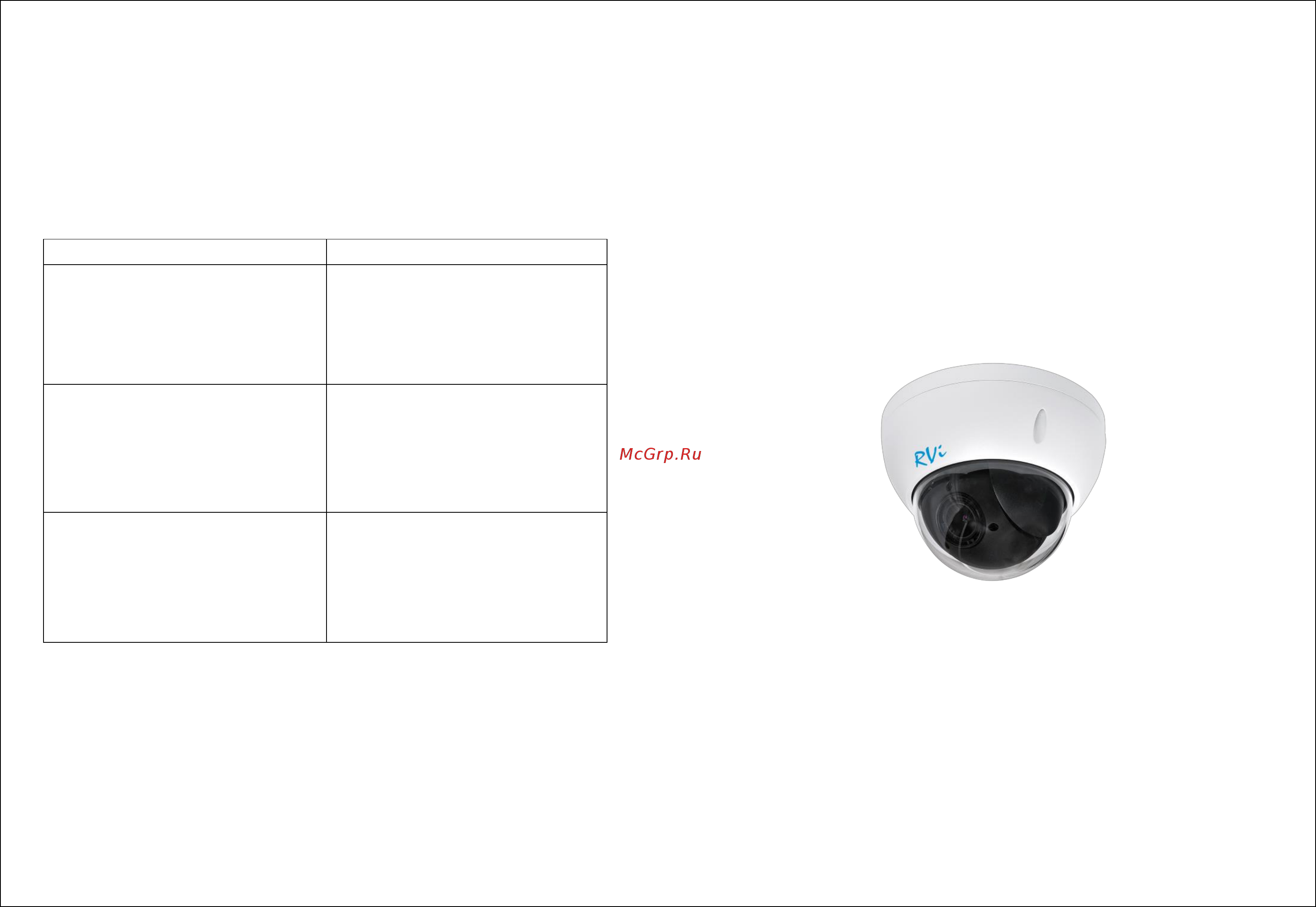 RVi RVi-IPC52Z4i Паспорт онлайн