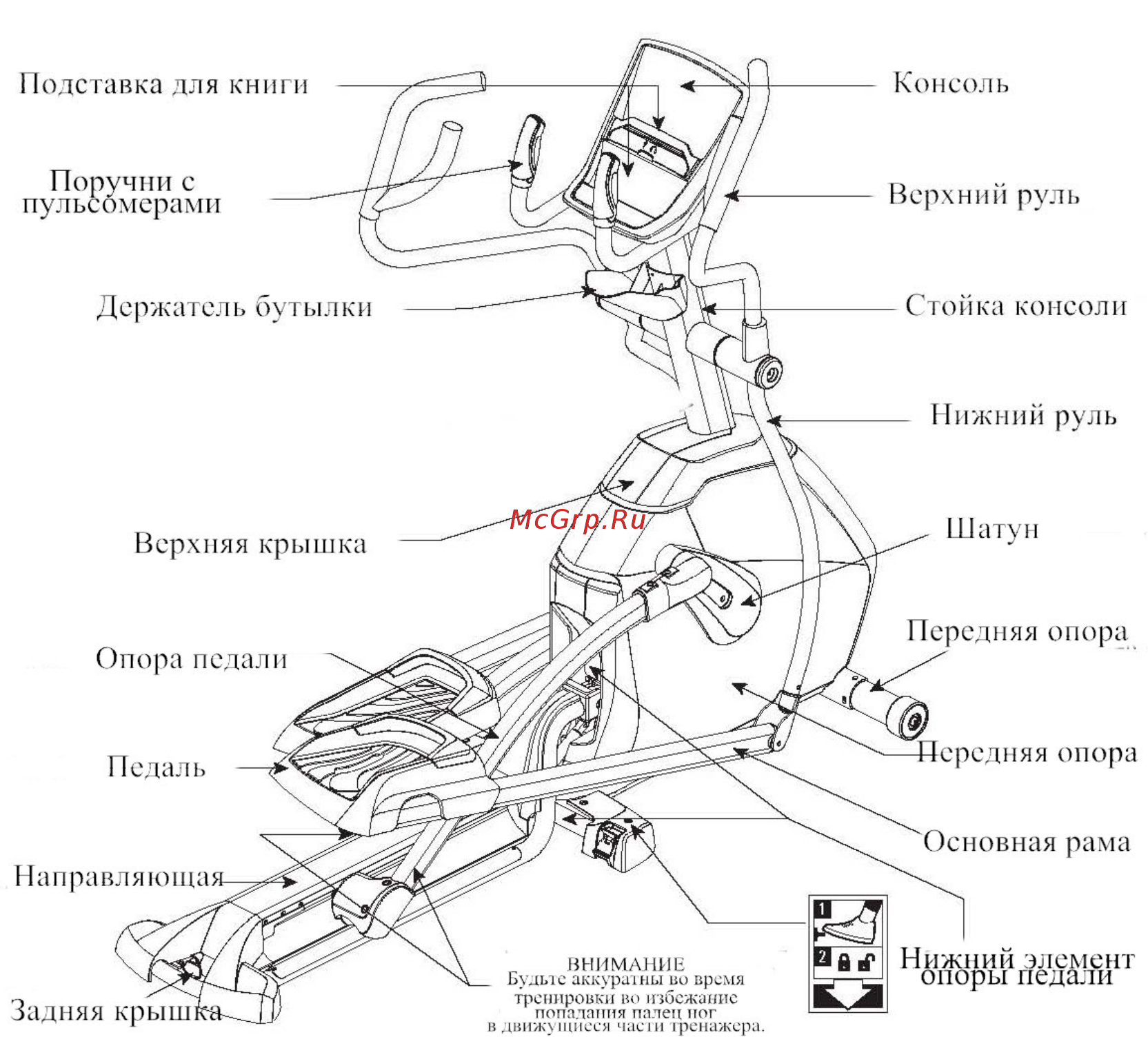 Vision Fitness XF40 Classic Инструкция по эксплуатации онлайн [8/49] 317453
