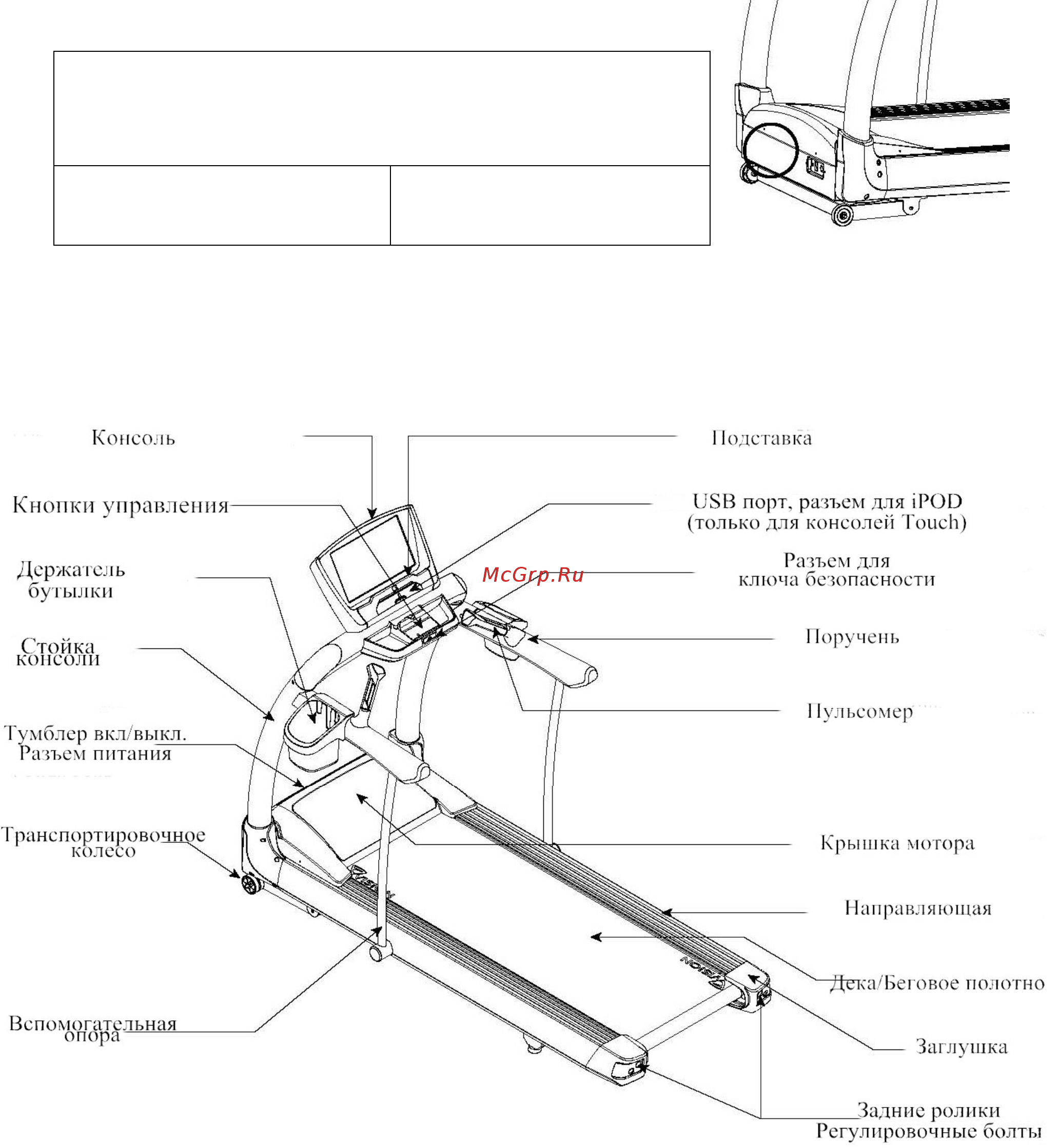 Vision Fitness T80 Elegant [6/41] Сборка