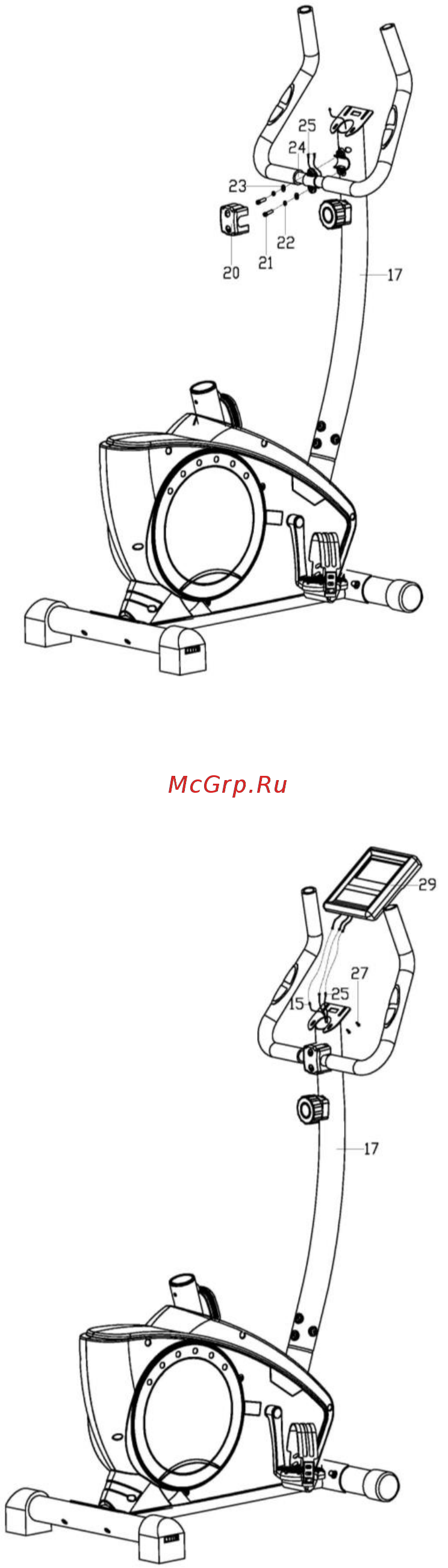 Oxygen Fitness Pelican II UB Инструкция по эксплуатации онлайн [9/13] 316503