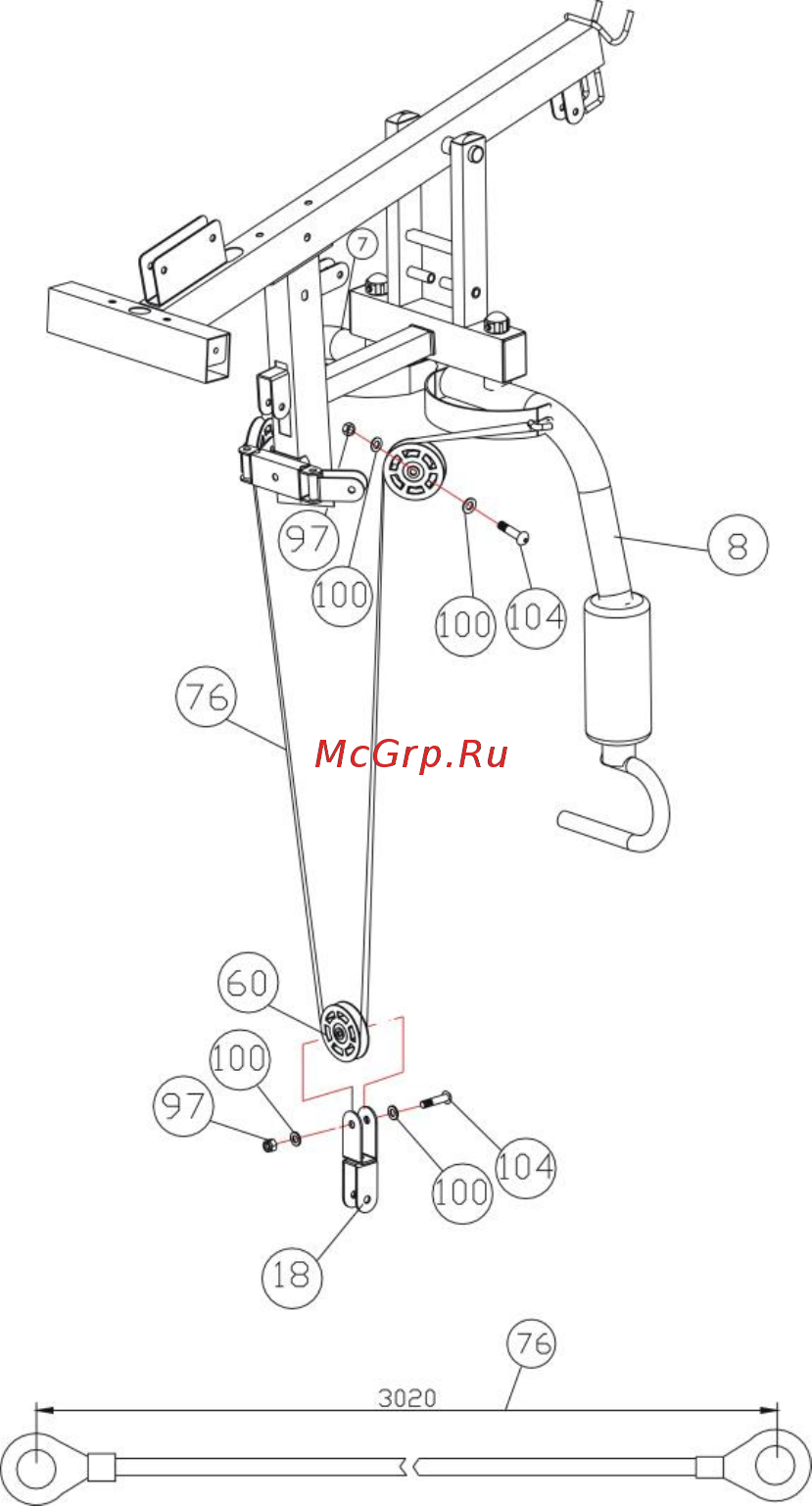 Oxygen Fitness Spartan Инструкция по эксплуатации онлайн [11/20] 316504