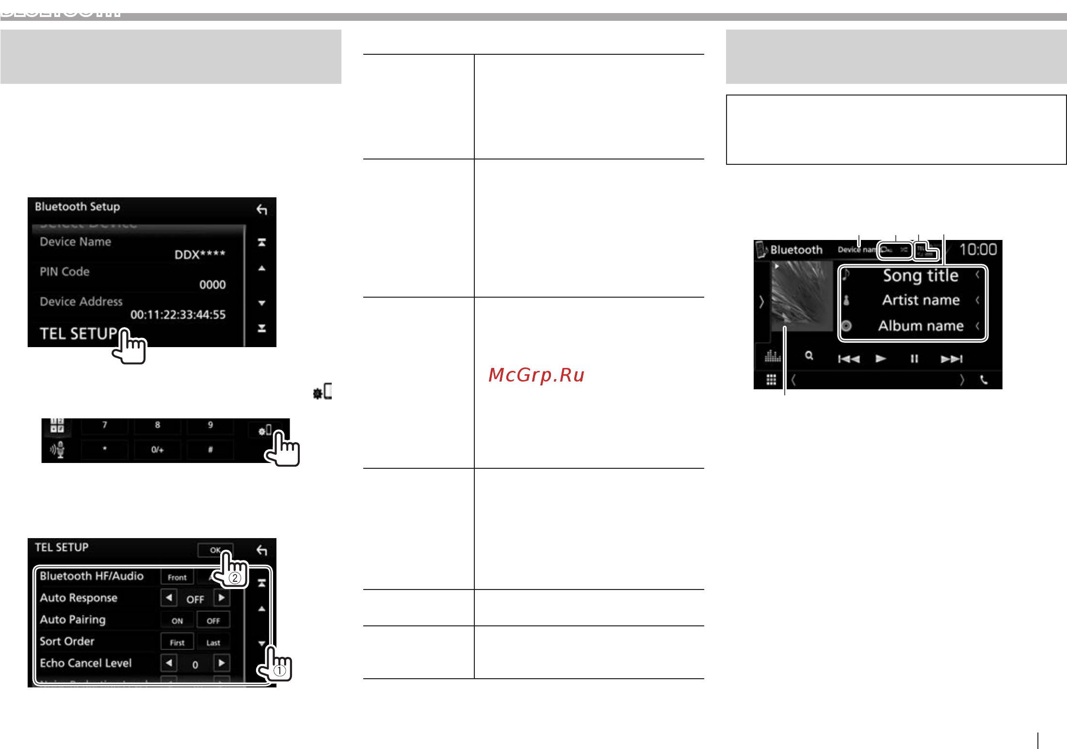 Kenwood DDX9716BTSR [49/90] Bluetooth