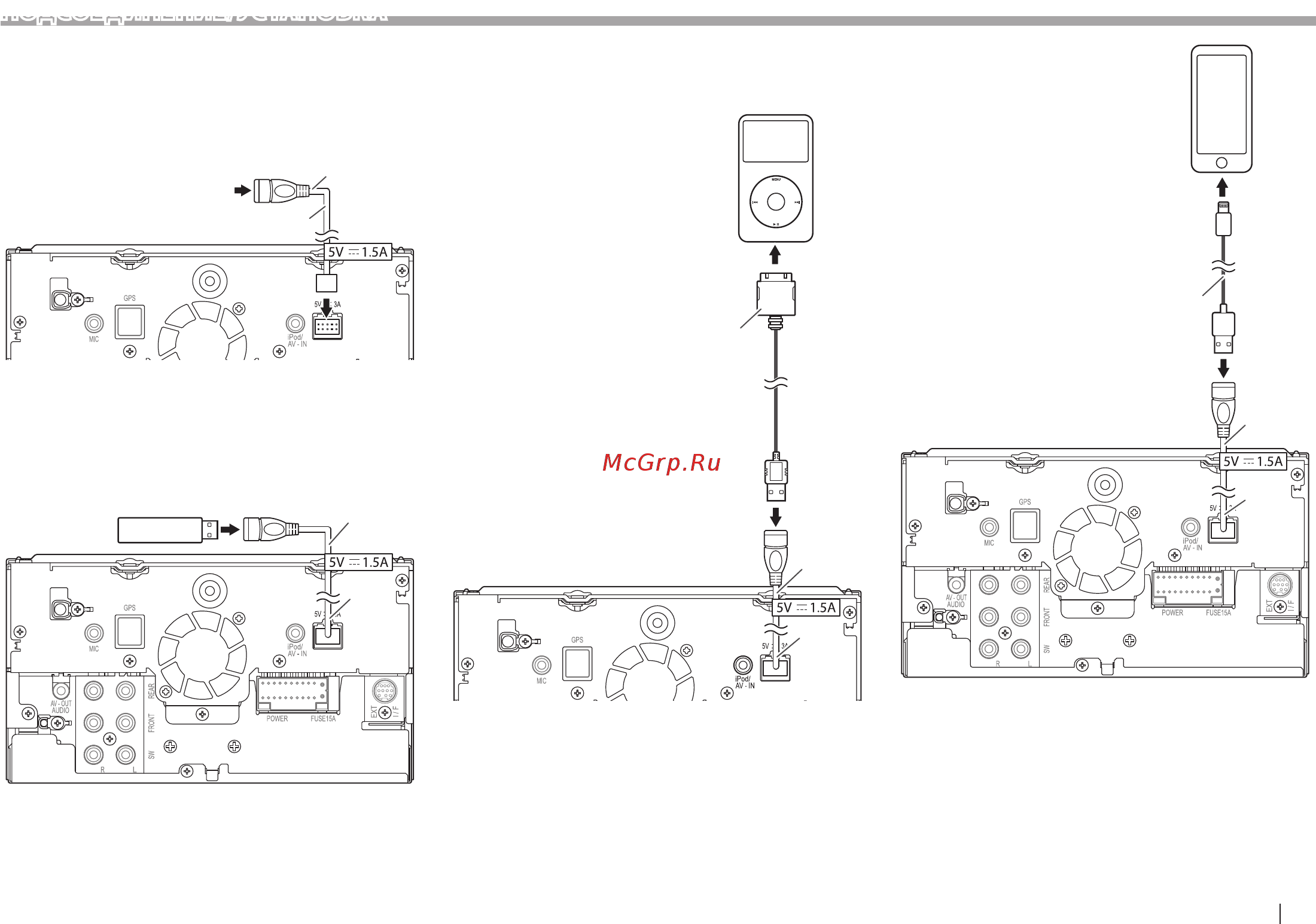 Kenwood DDX9716BTS [71/90] Подключение ipod iphone