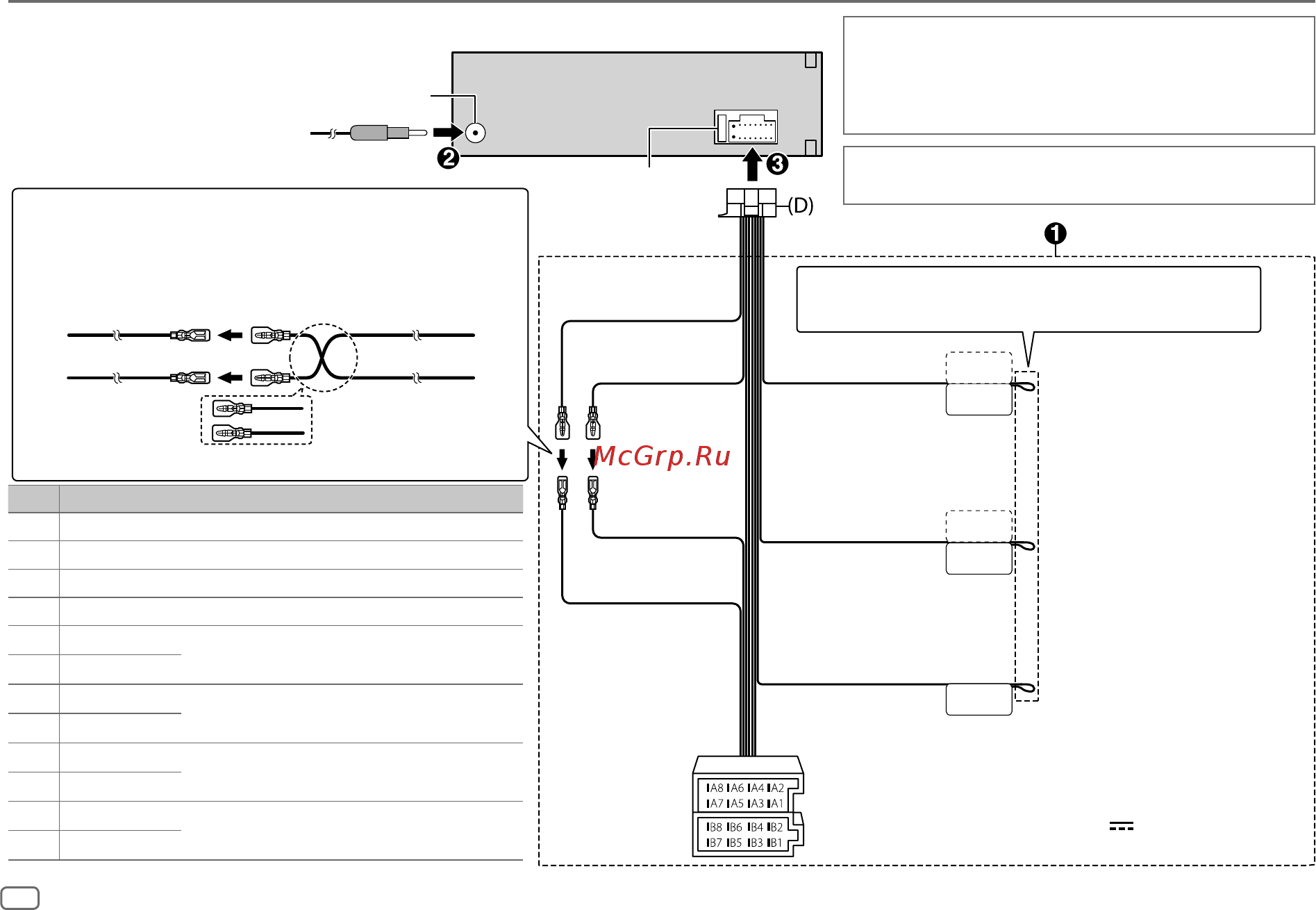 Kenwood KDC-X5200BT [122/128] Установка и подключение