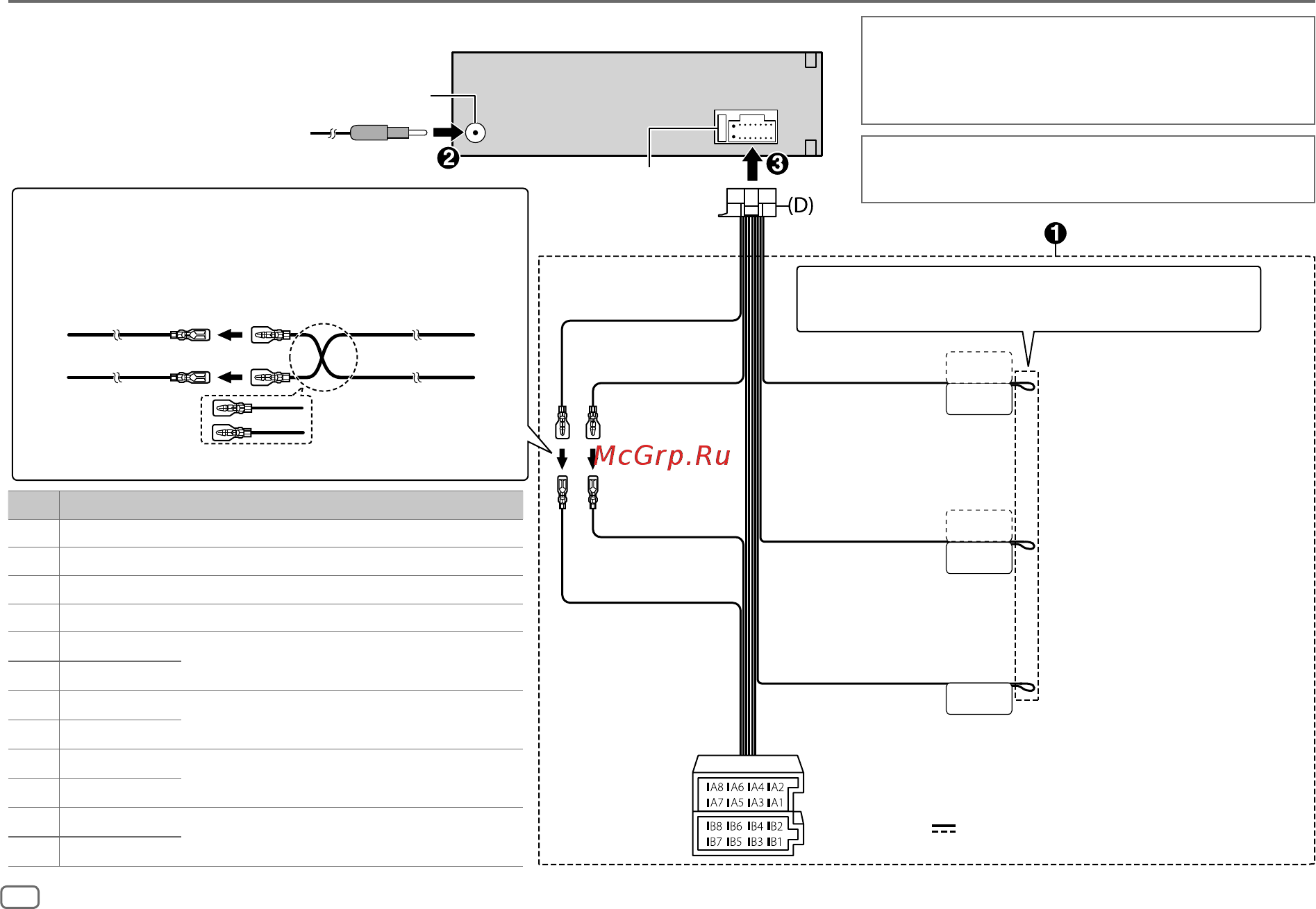 Kenwood KDC-X5200BT [32/128] Installation connection