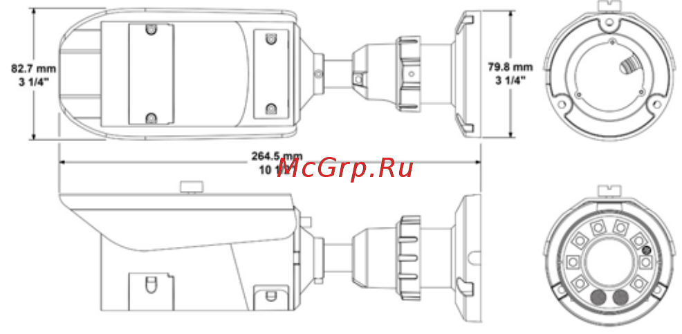 RVi RVi-165C (2.8-12 мм) Инструкция по эксплуатации онлайн [4/8] 316581