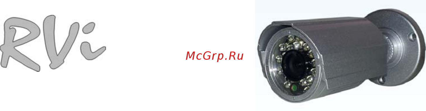 RVi RVi-161C (3.6 мм) Инструкция по эксплуатации онлайн