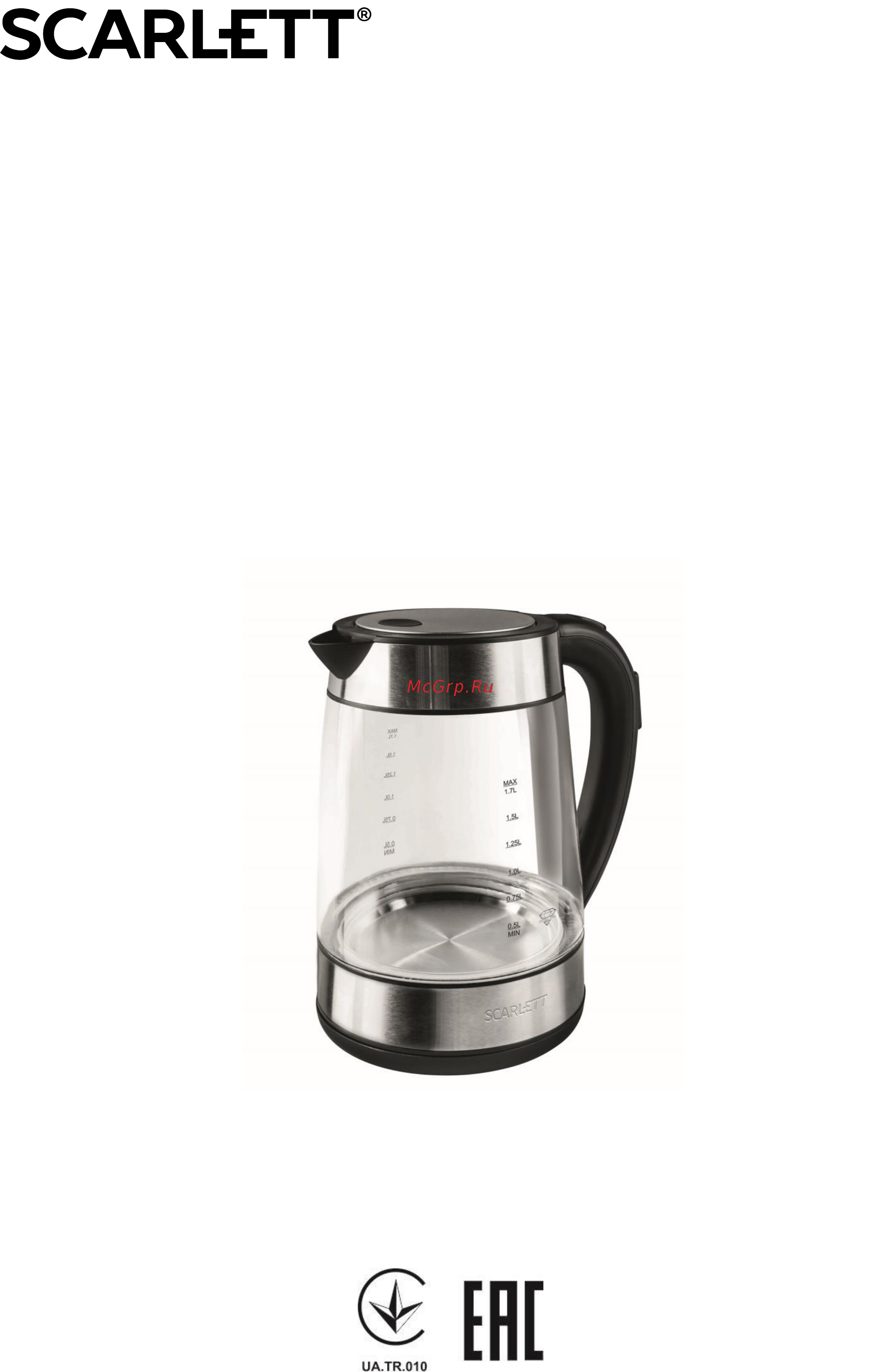 Scarlett SC-EK27G41 Инструкция по эксплуатации онлайн