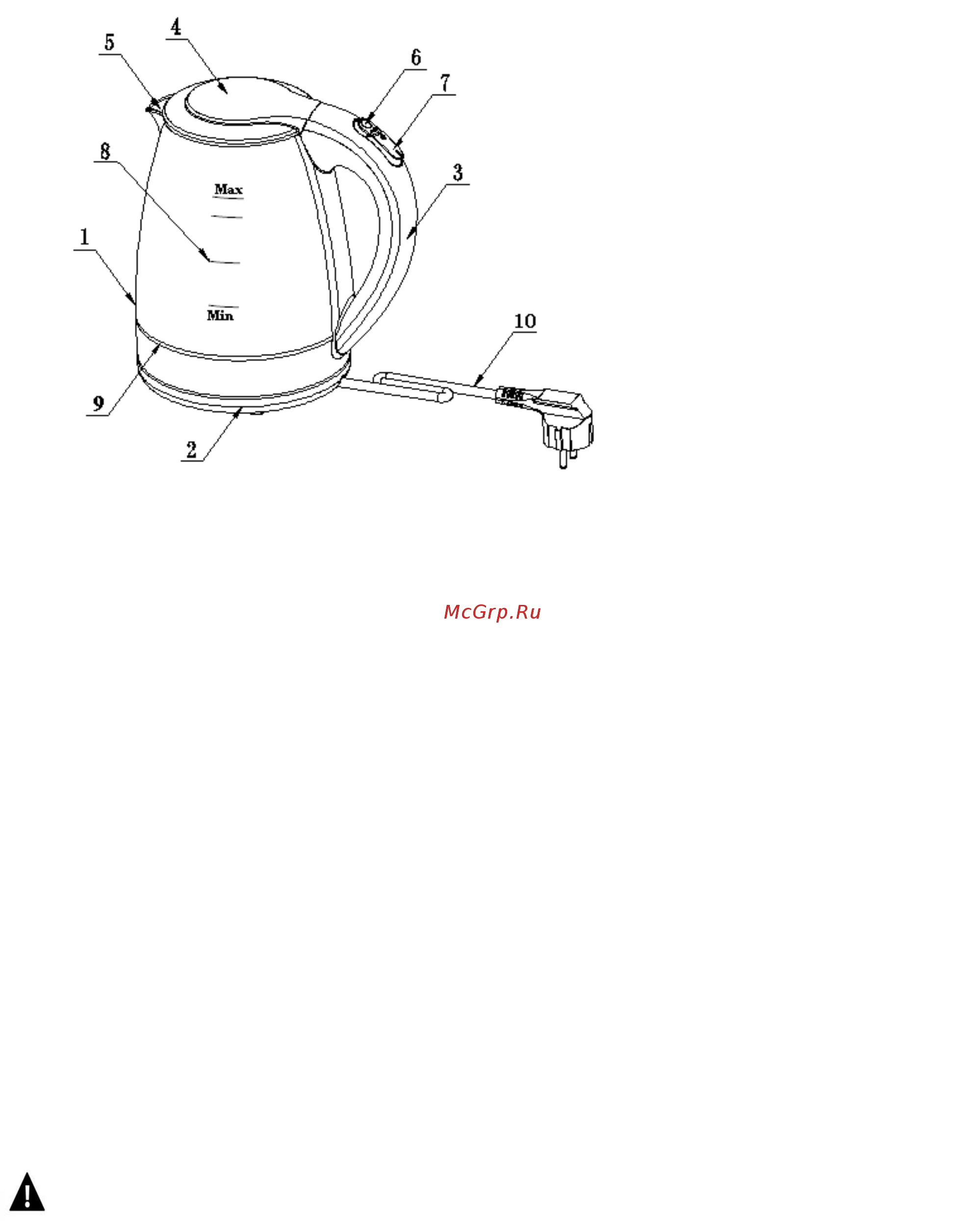 Polaris PWK 1774CGL [12/28] Порядок роботи
