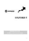 Horizon Oxford 5 Инструкция по эксплуатации