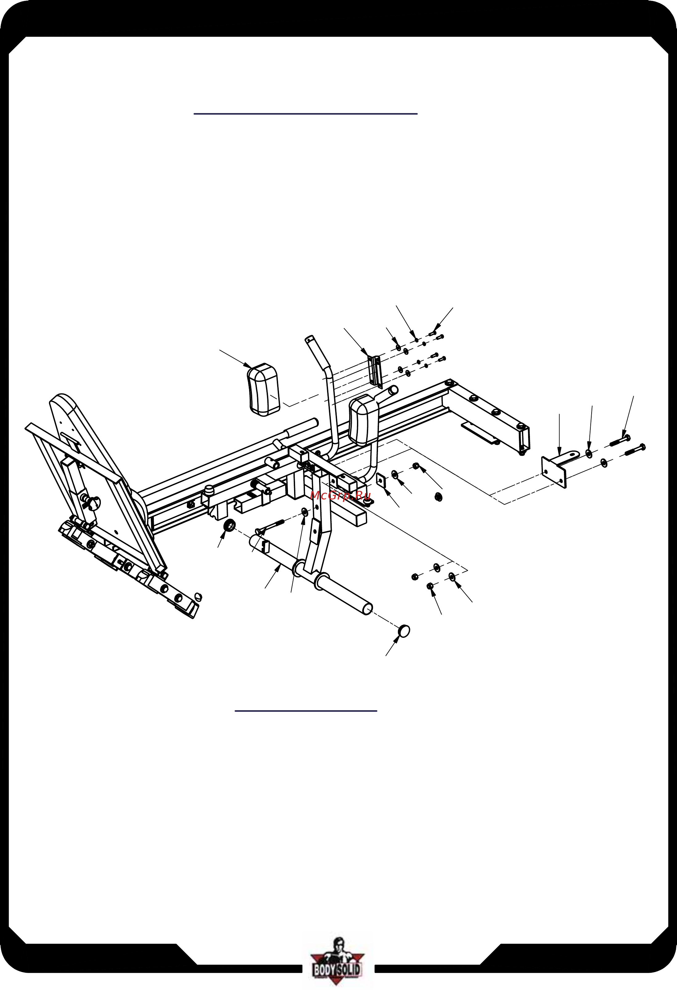 Body Solid GCCO150S/GCCO150 [12/13] Assembly instructions