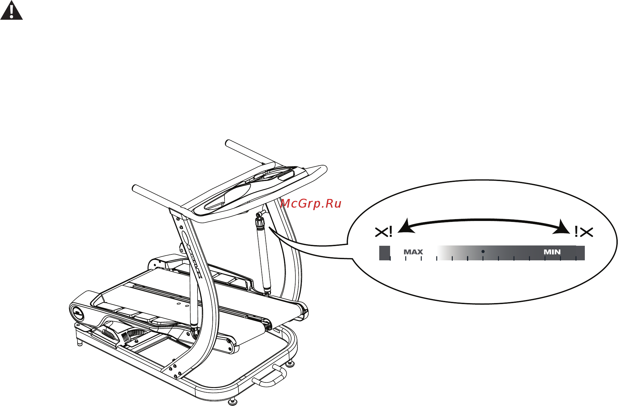 Bowflex TreadClimber TC20 [29/60] Гидравлические амортизаторы