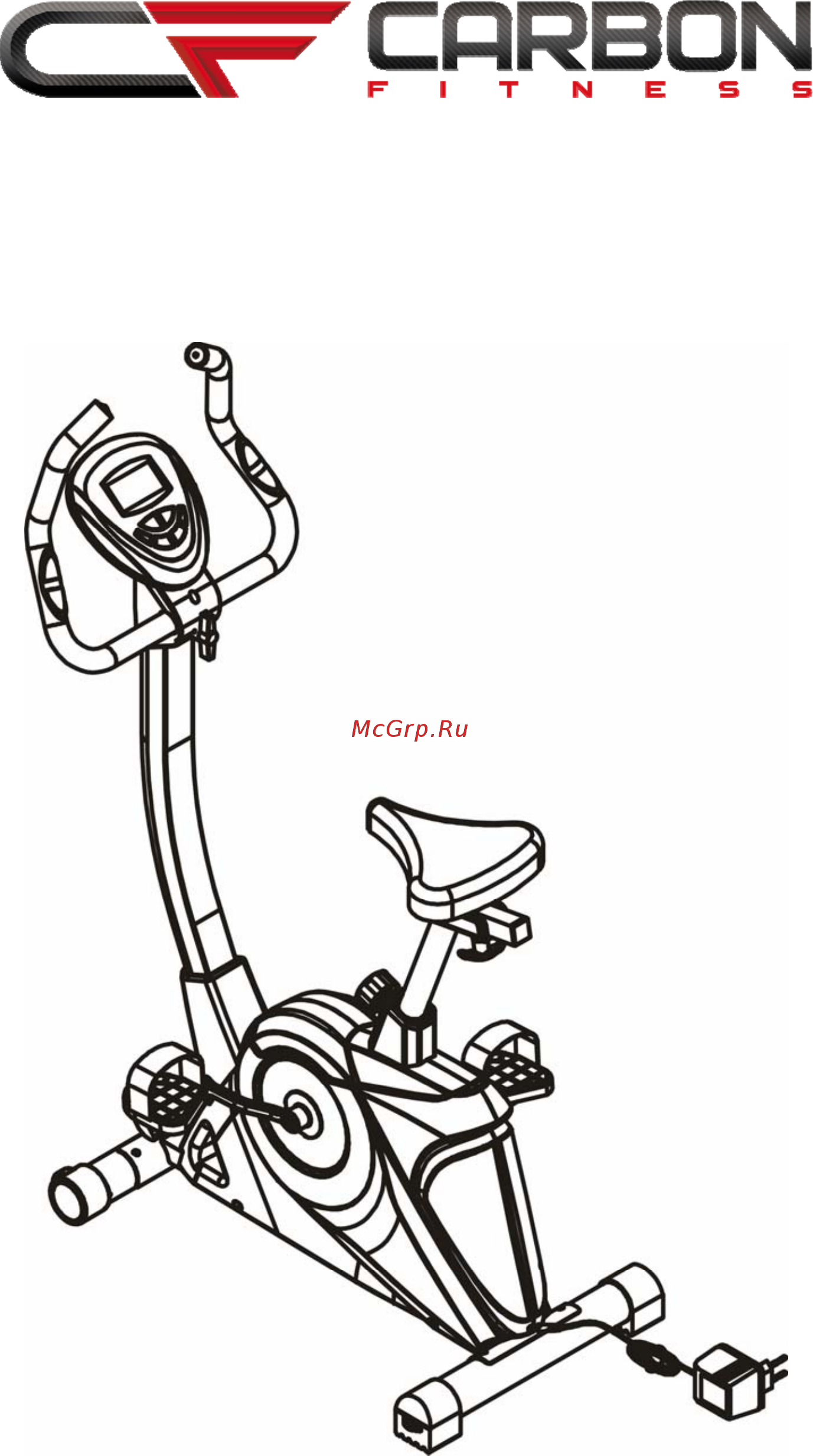Carbon Fitness U804 Инструкция по эксплуатации онлайн