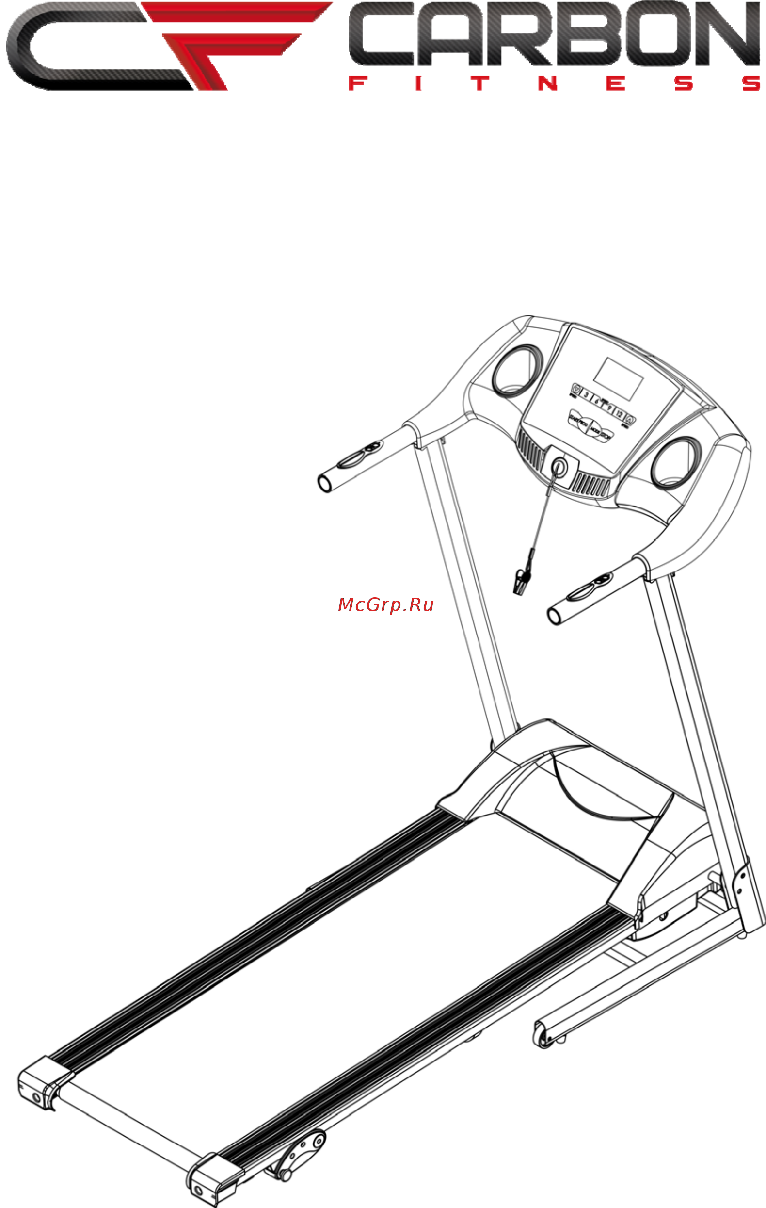 Carbon Fitness T504 Инструкция по эксплуатации онлайн