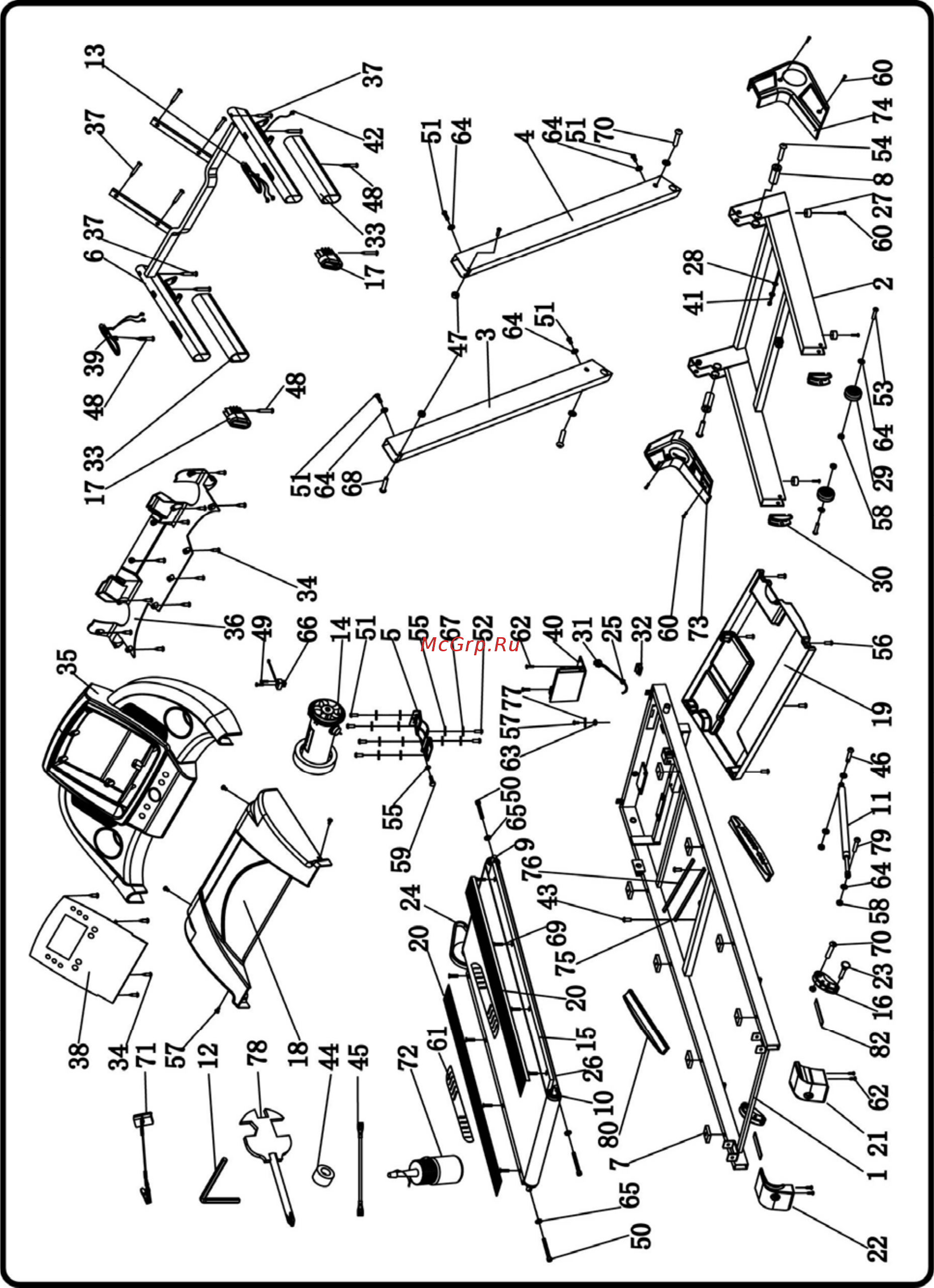 Carbon Fitness T704 HRC Инструкция по эксплуатации онлайн [6/21] 317046