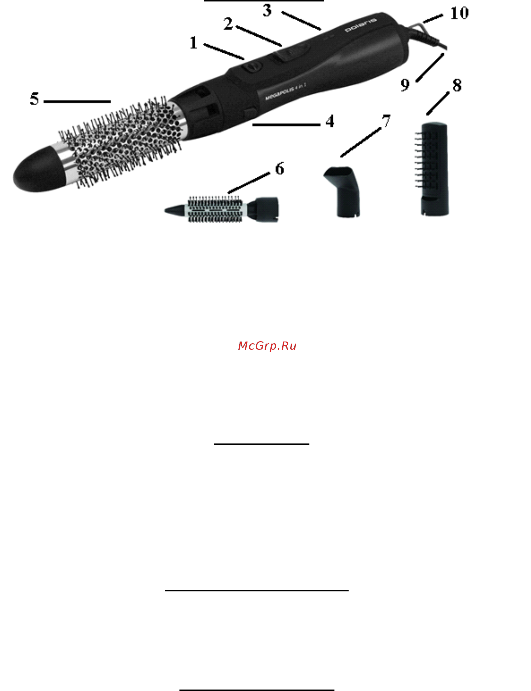 Polaris PHS 1024 Megapolis Collection Инструкция по эксплуатации онлайн [5/26] 317131