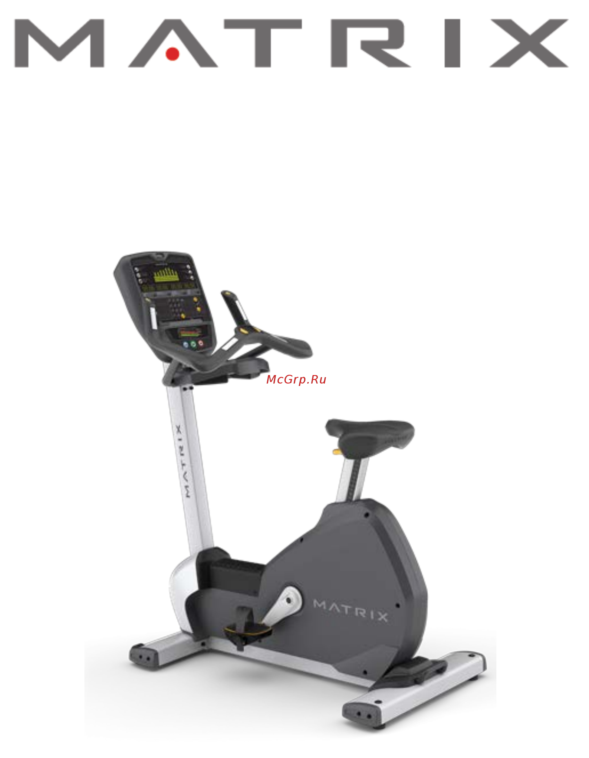 Matrix Fitness U3X Инструкция по эксплуатации онлайн