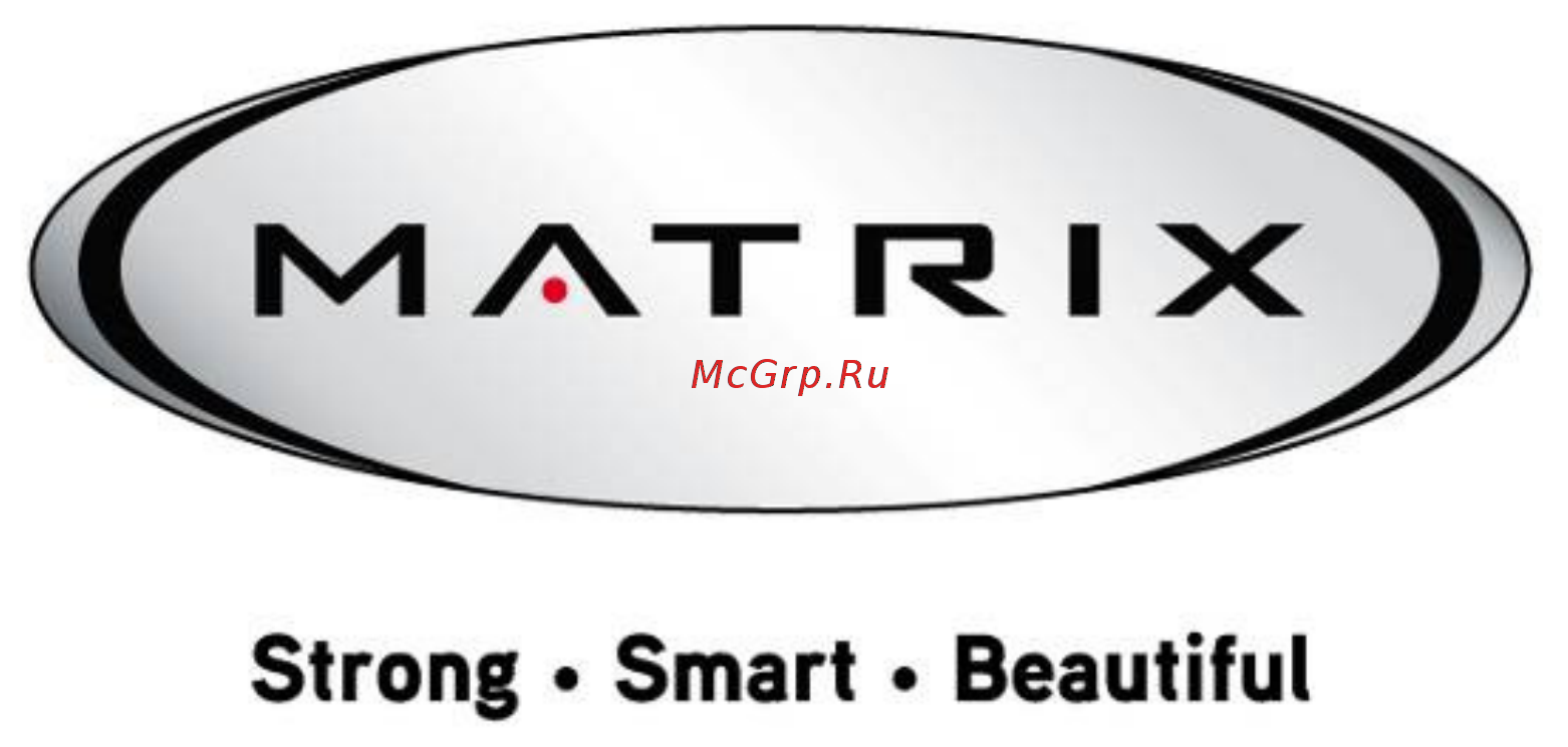 Matrix MSFT 300 Functional Trainer Инструкция по эксплуатации онлайн