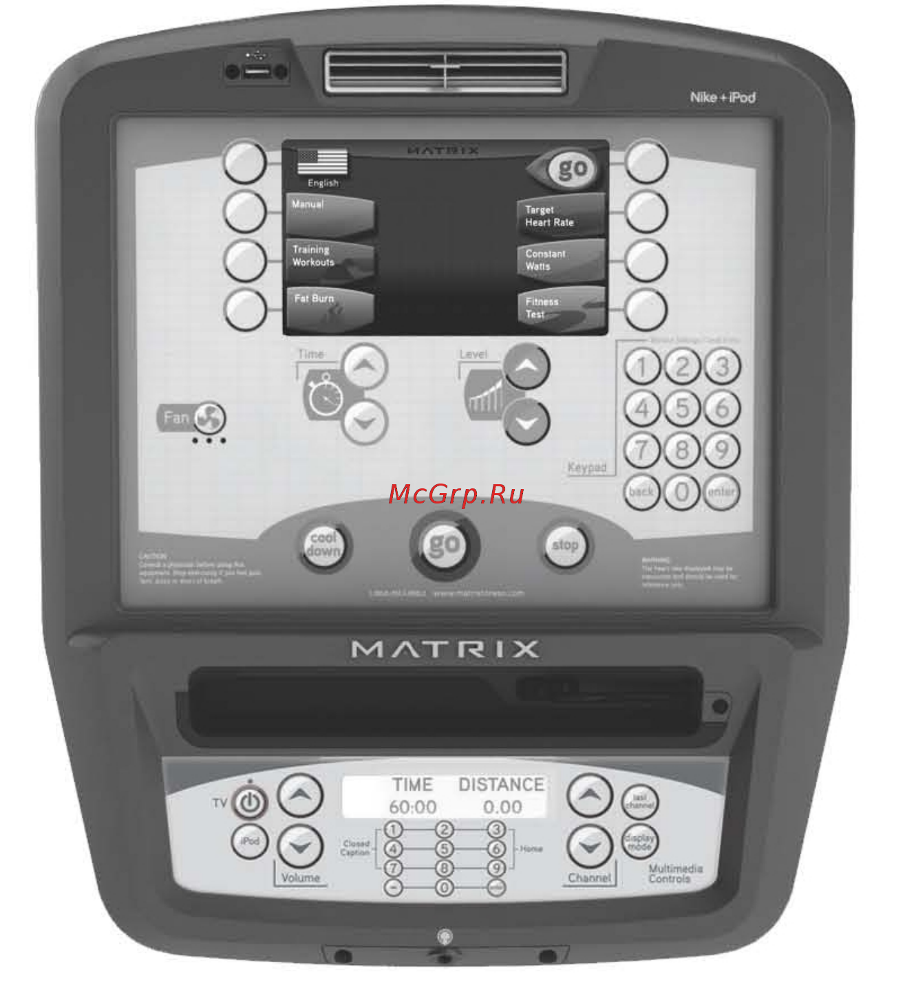 Matrix C7XE VA (2012) [15/26] Консоль c7x