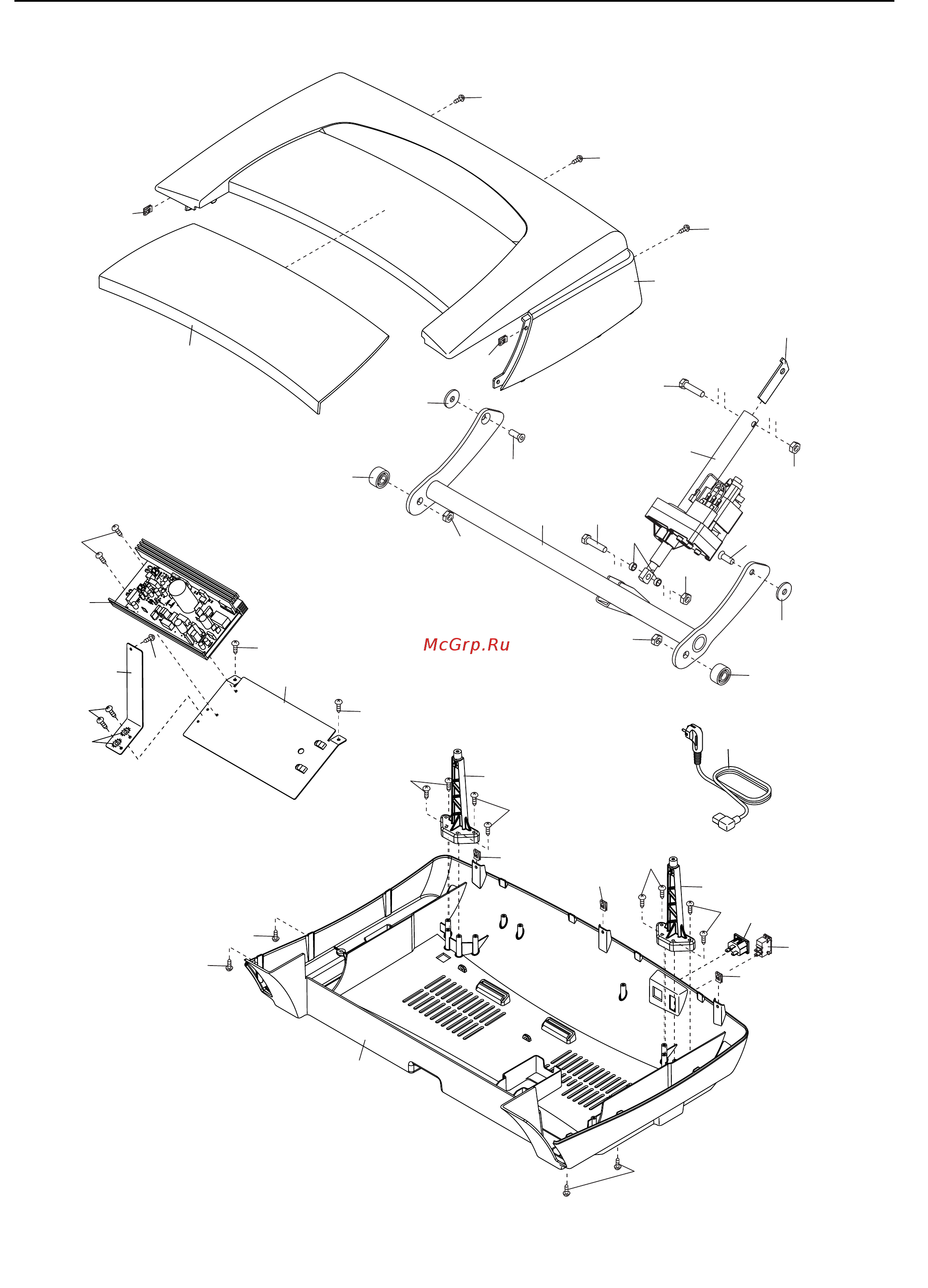 Proform Performance 1450 (PETL12713) [33/36] Сборочный чертеж b