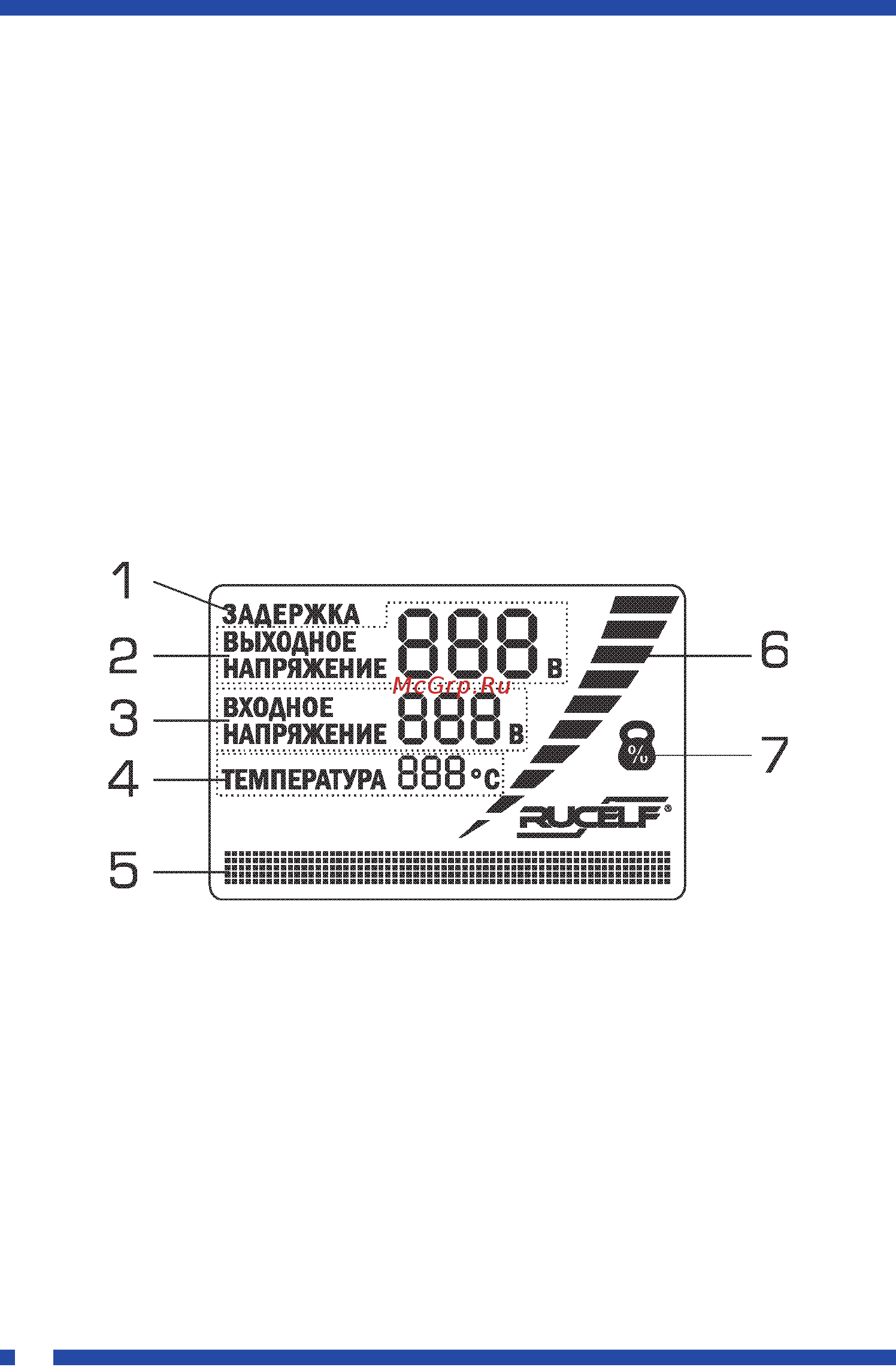Rucelf SDV II-25000-L Инструкция по эксплуатации онлайн [6/12] 317433