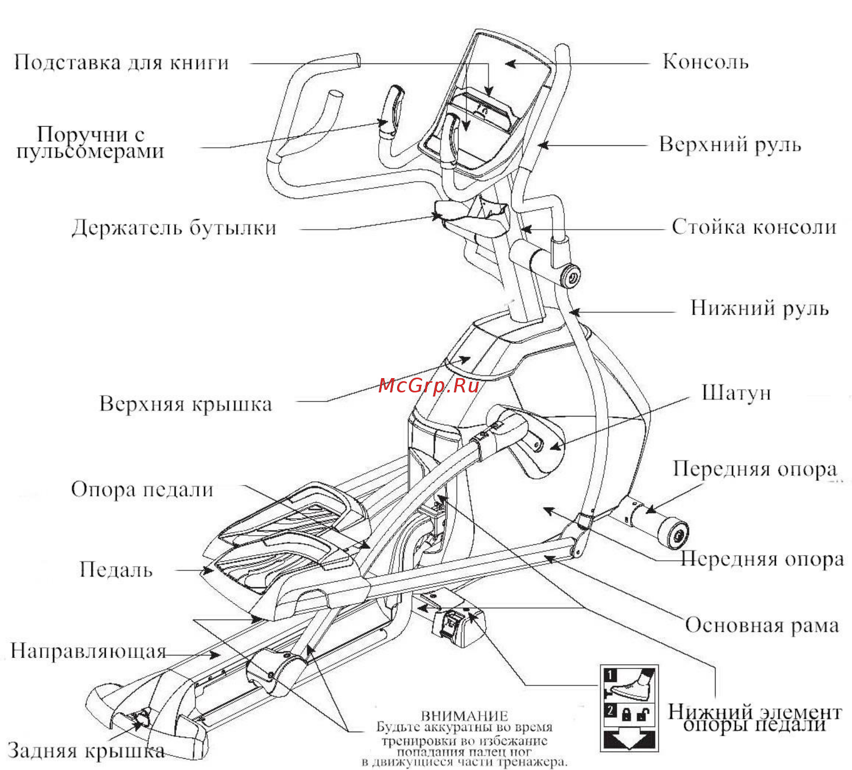 Vision Fitness XF40 Elegant Инструкция по эксплуатации онлайн [7/40] 317456