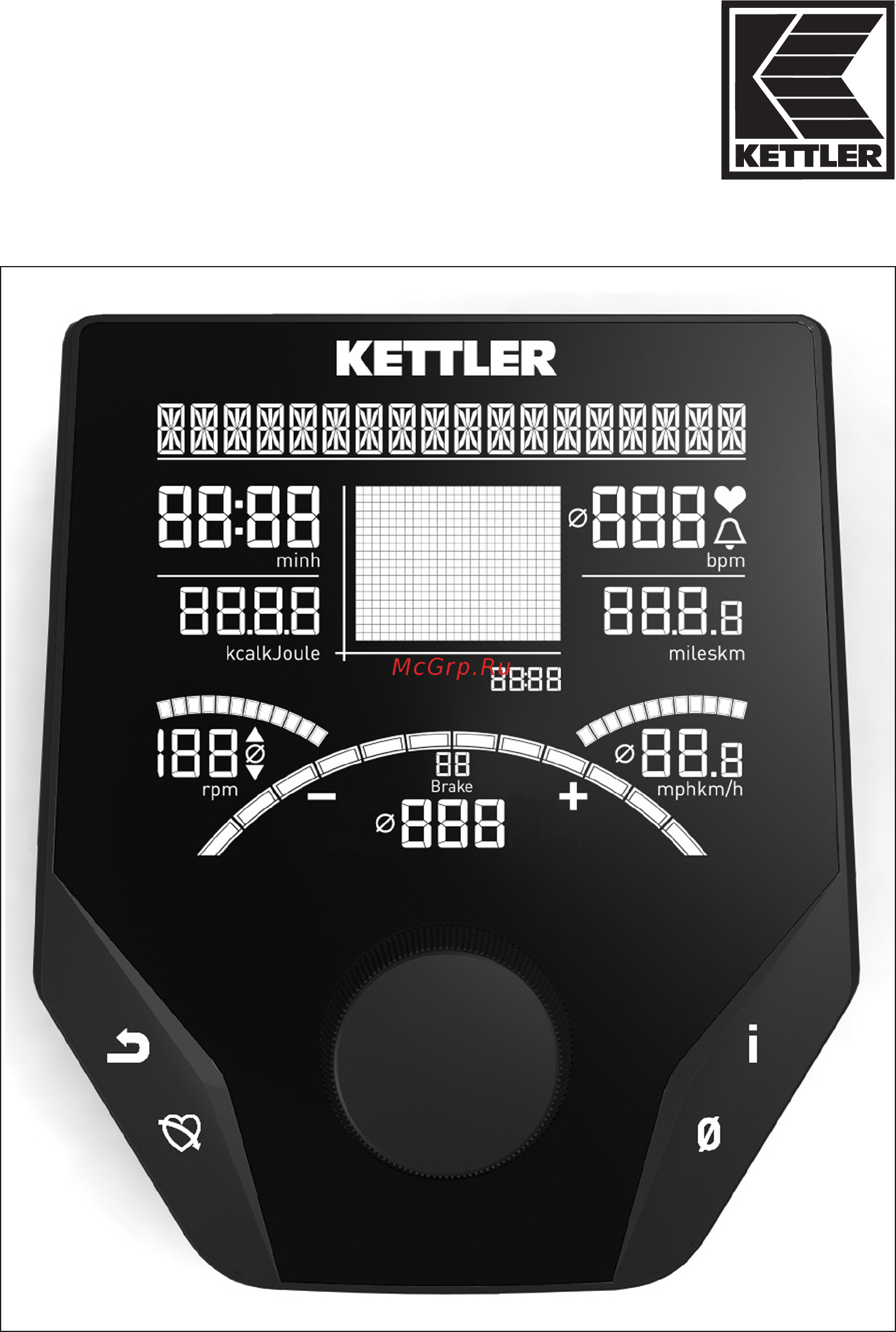 Kettler Golf S4 Руководство по использованию компьютера онлайн