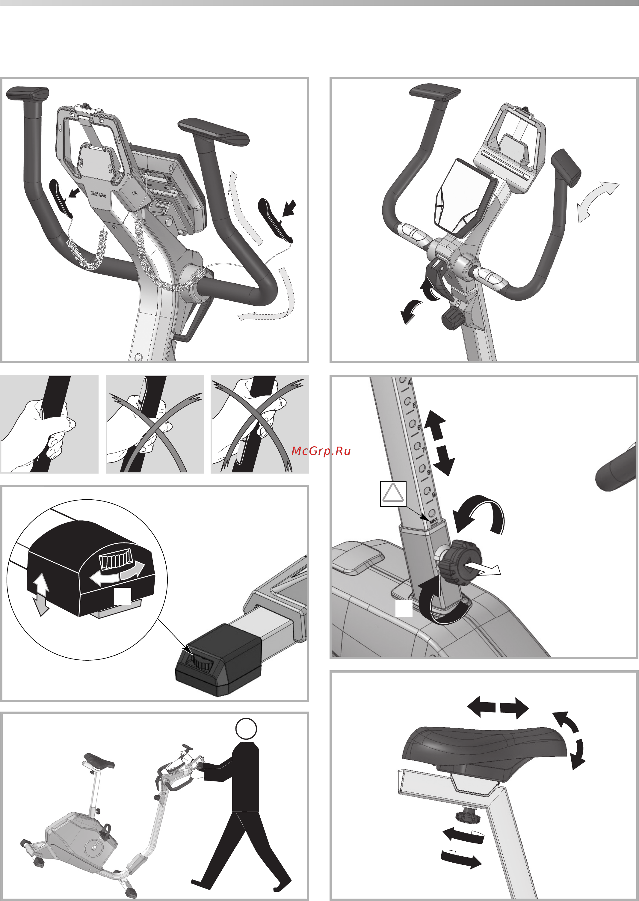 Kettler ERGO C8 [16/26] Handhabungshinweise