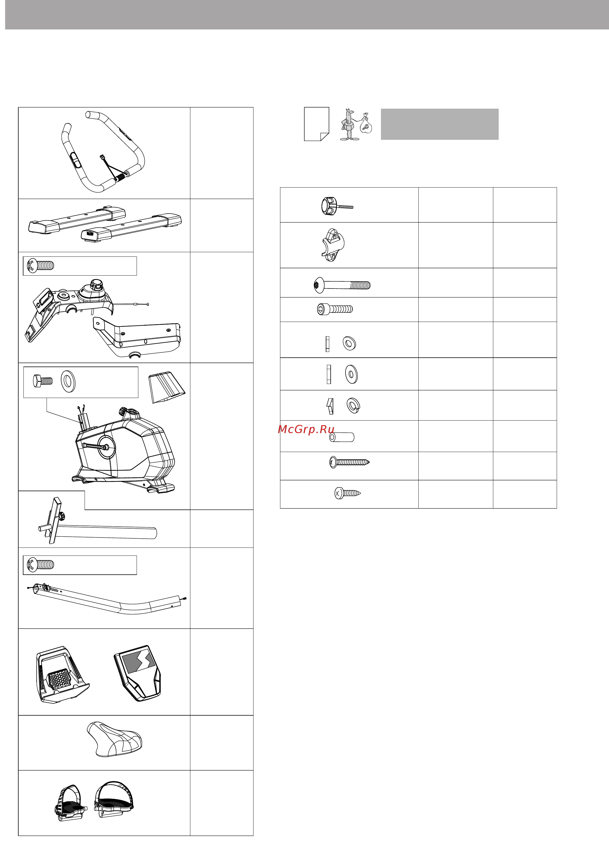 Kettler Giro S1 [5/17] Checkliste packungsinhalt