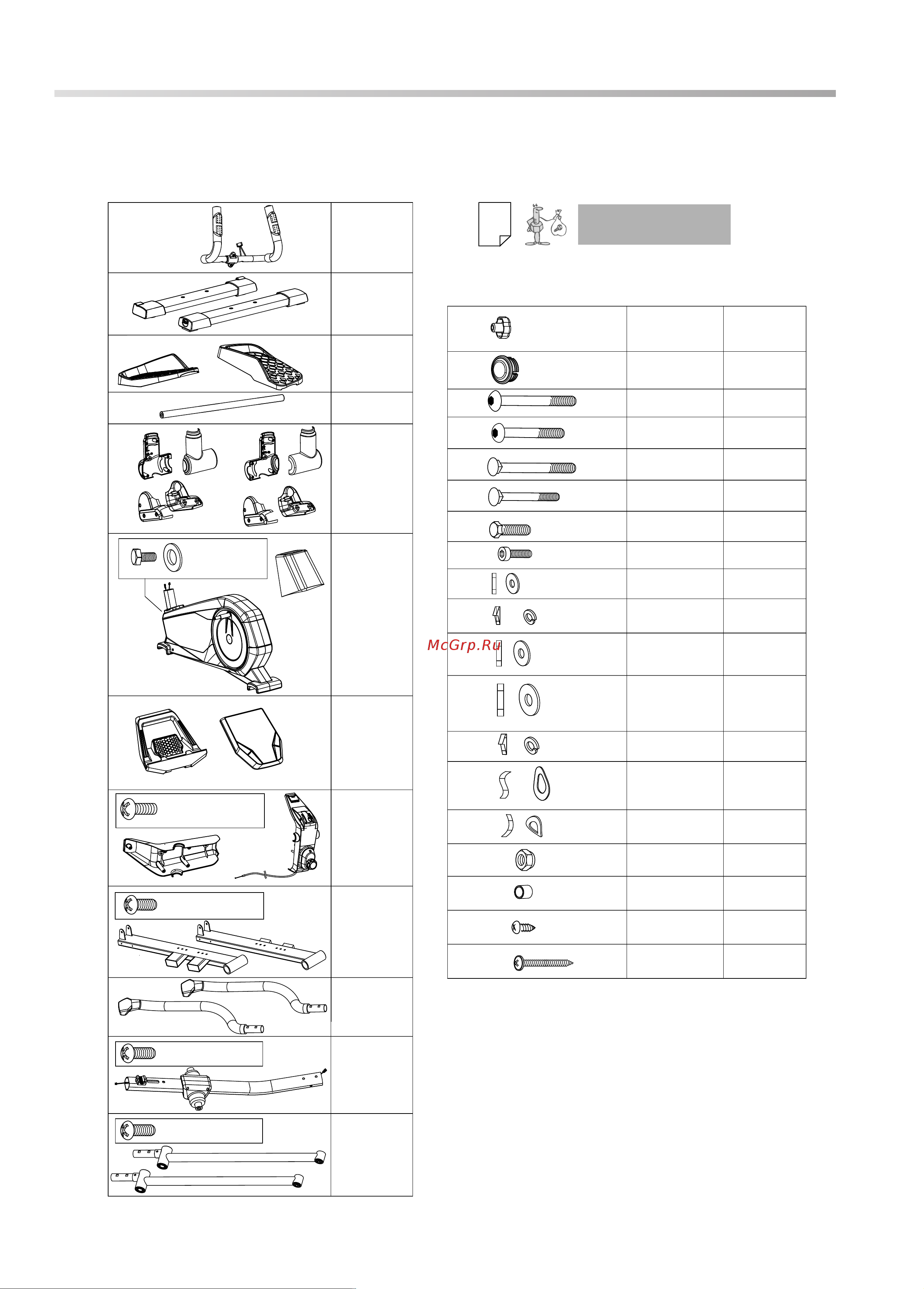 Kettler Rivo 2 [4/18] Checkliste packungsinhalt