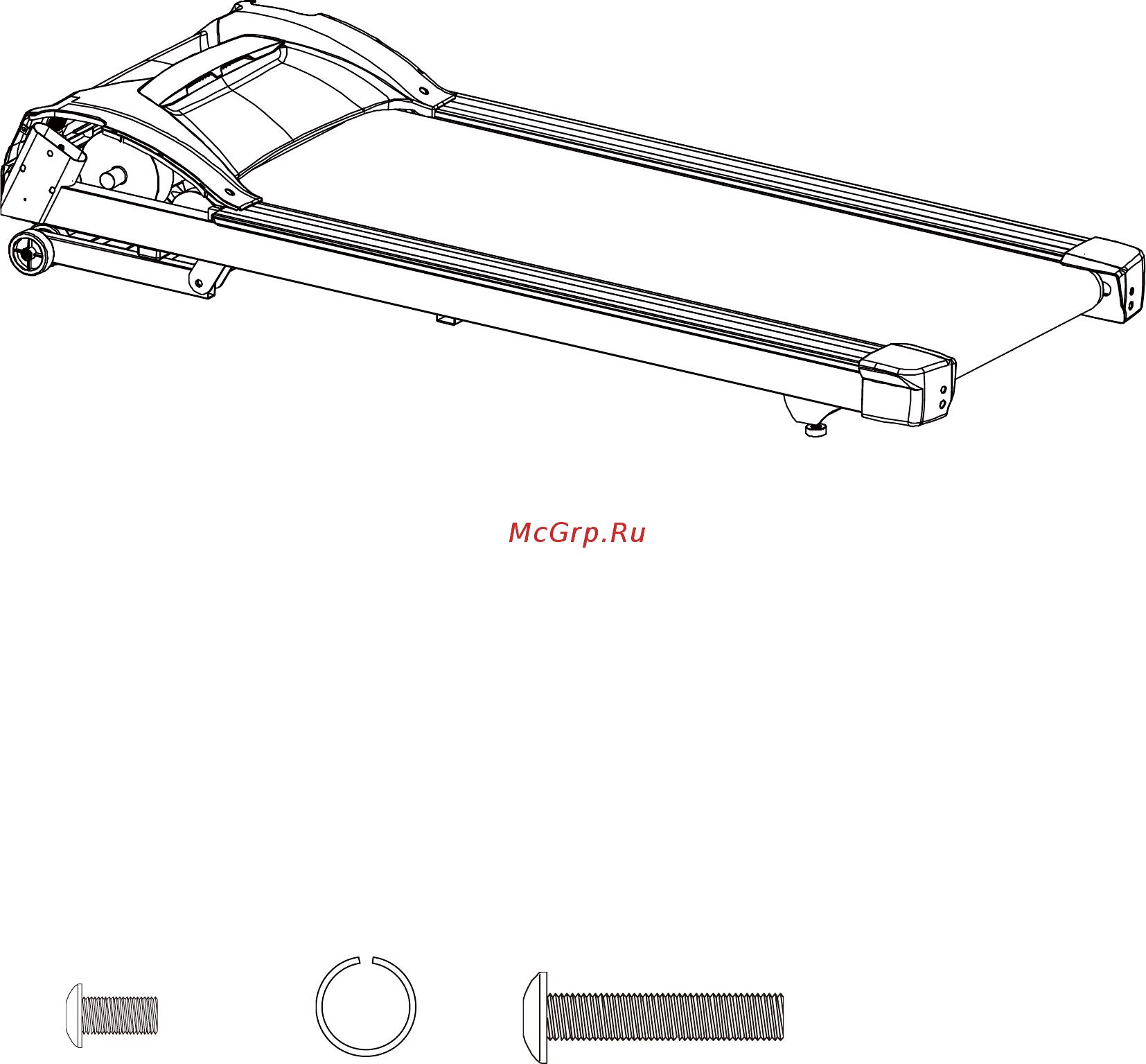 Spirit Fitness CT900 [7/40] Сборка вертикальной стойки