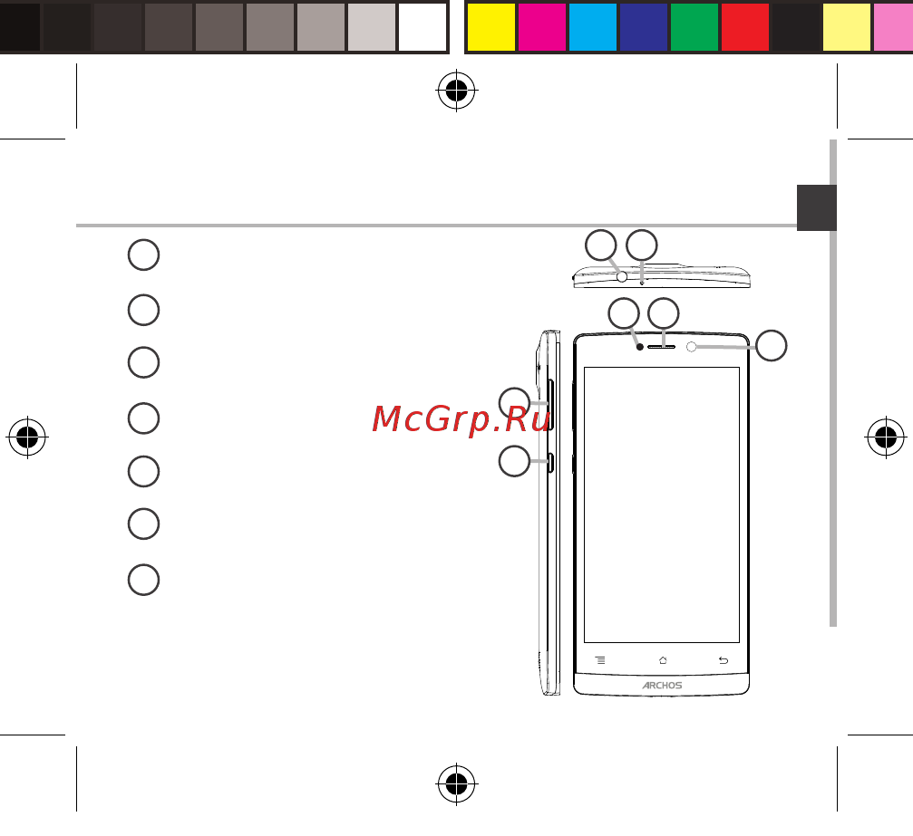 Archos 55 Diamond [19/181] Description du téléphone