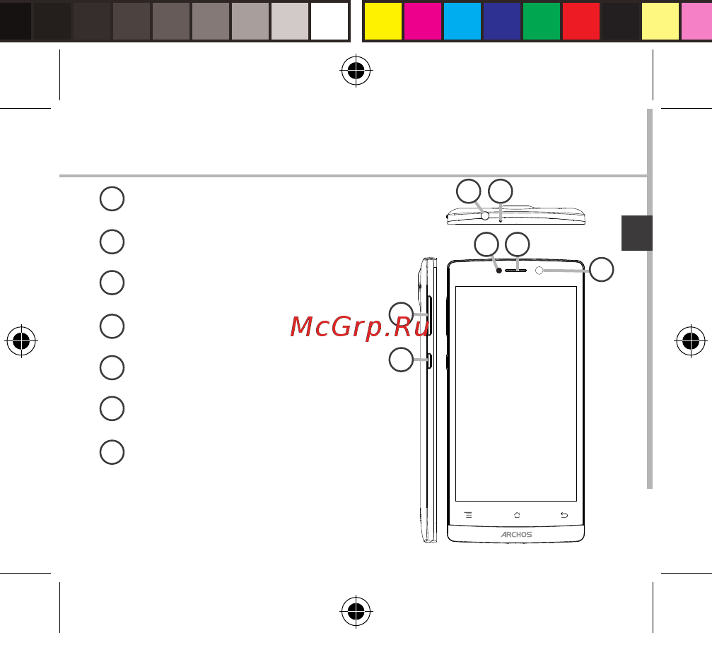 Archos 55 Diamond [51/181] Descripción del dispositivo