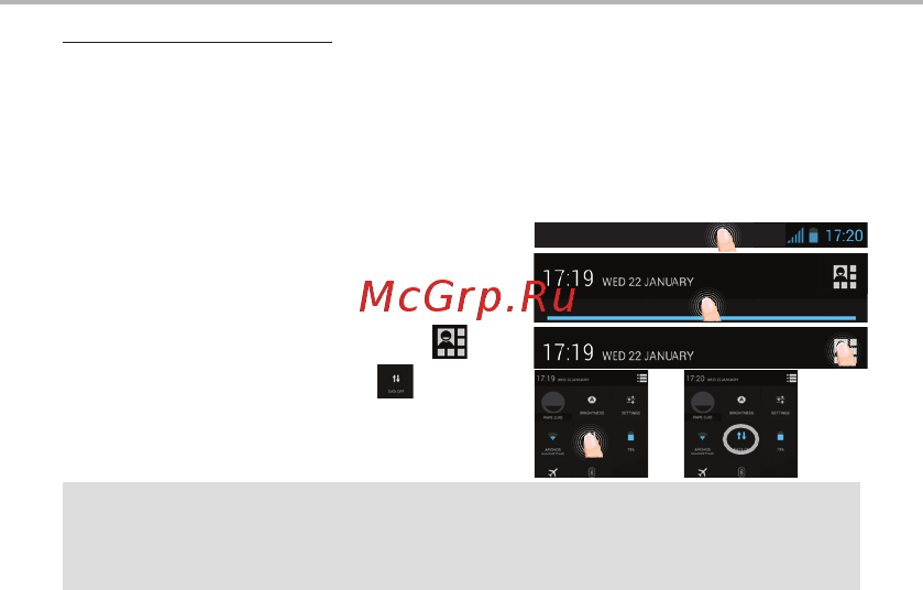 Archos 45 Helium [10/147] G wifi connection