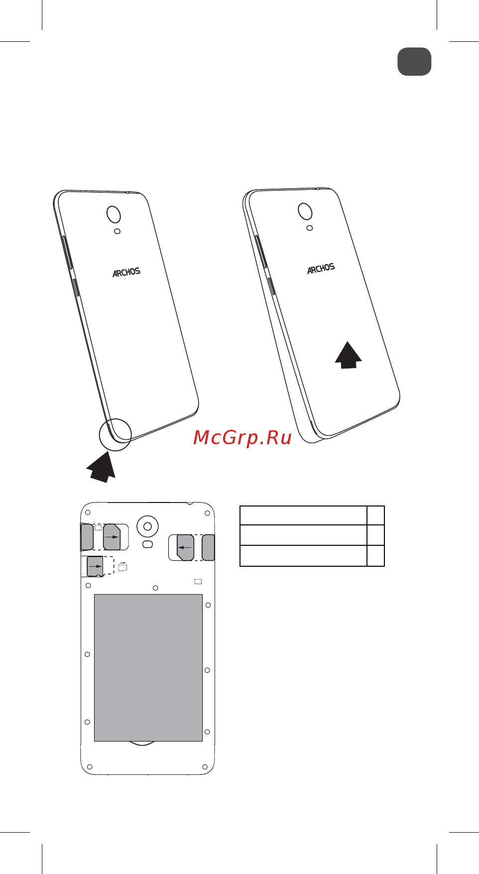 Archos Core 50P [13/41] Primeros pasos