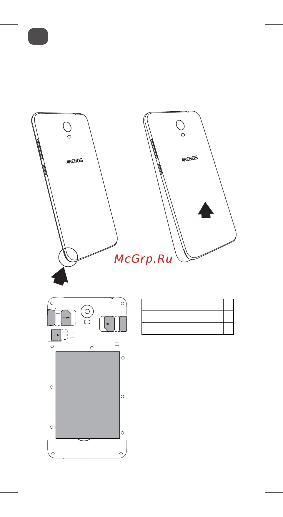 Archos Core 50P [16/41] Primeros pasos