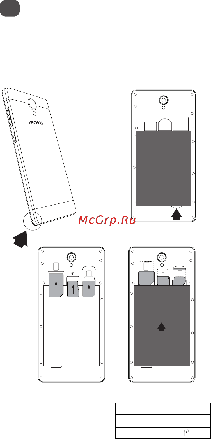 Archos Core 50 Lite [22/45] Montagem