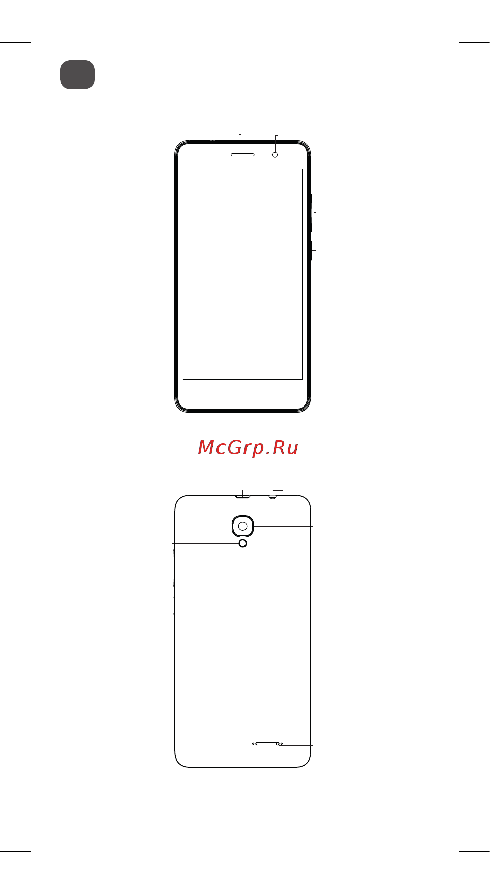 Archos Access 50 Color 4G [12/42] Descripción de su dispositivo