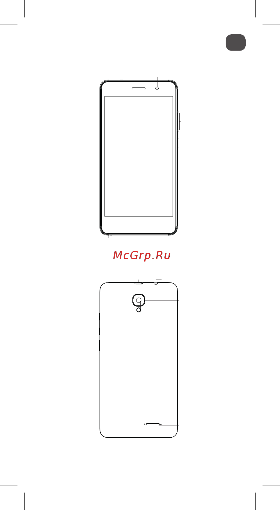 Archos Access 50 Color 4G [3/42] Describing your device