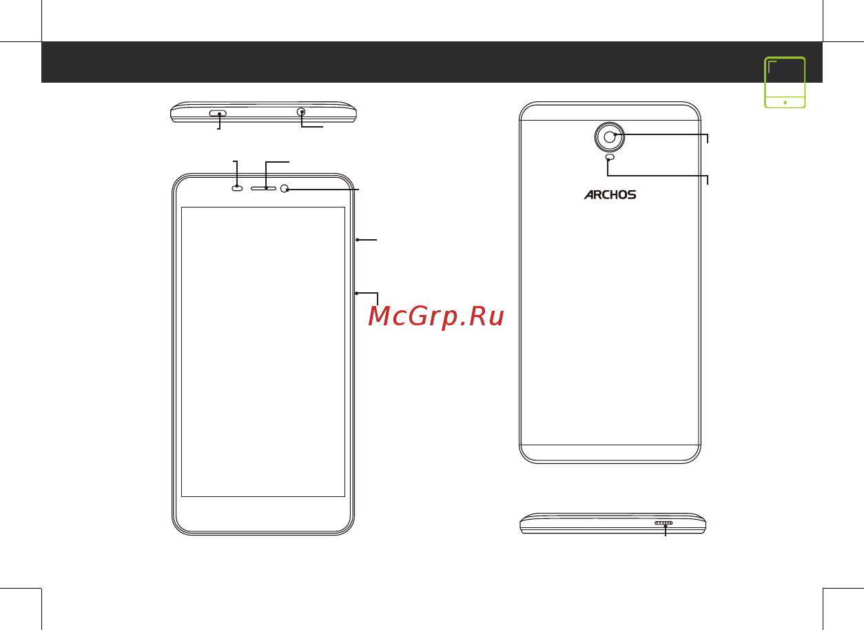 Archos 60 Platinum [9/81] Description de l appareil