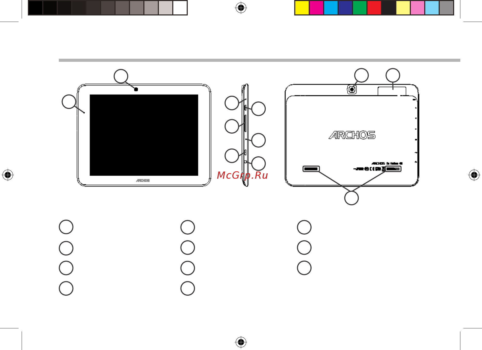 Archos 80 Helium [4/128] Description of the device