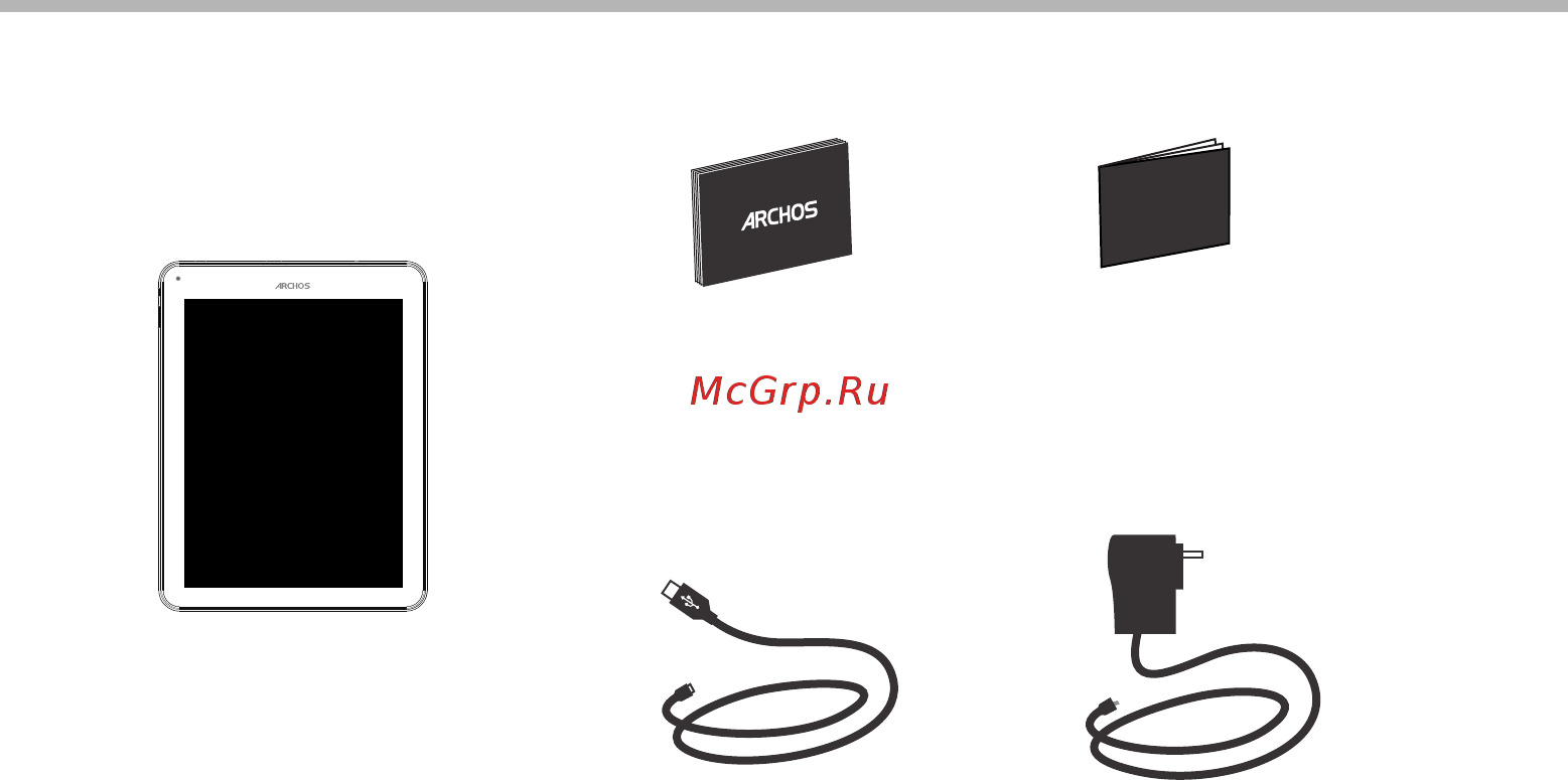 Archos 97b Platinum HD [2/114] Package contents