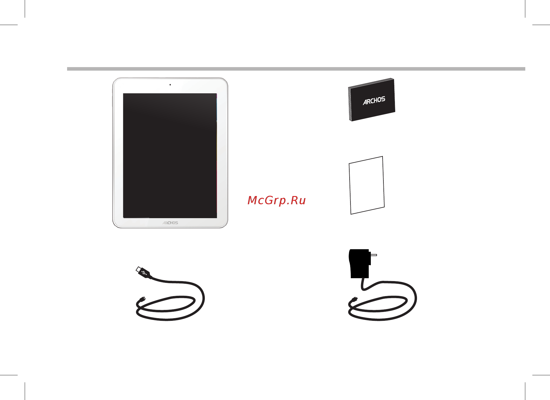 Archos 97 Platinum HD [2/114] Package content