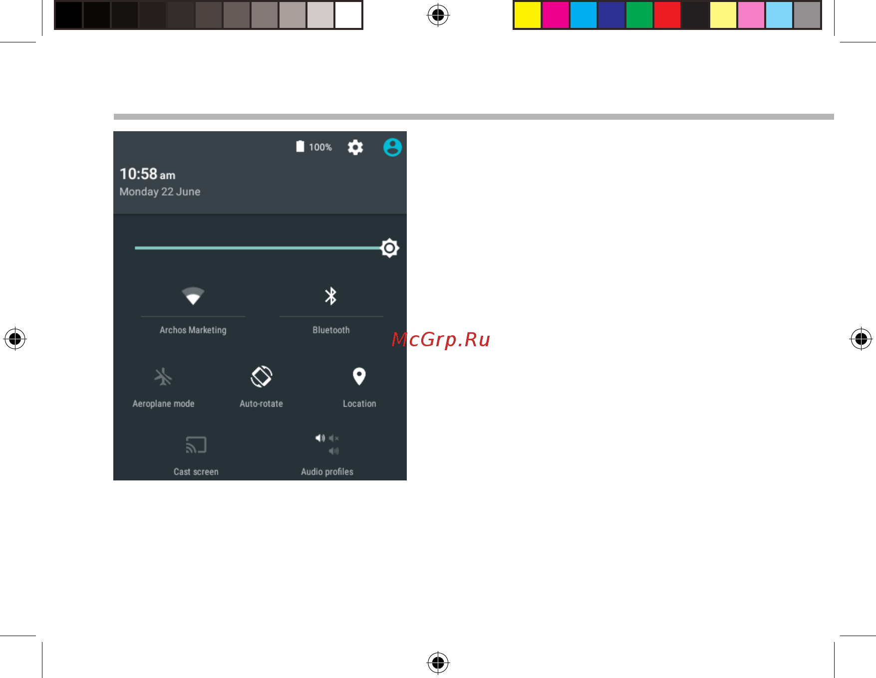 Archos 70 Neon [10/180] Interface