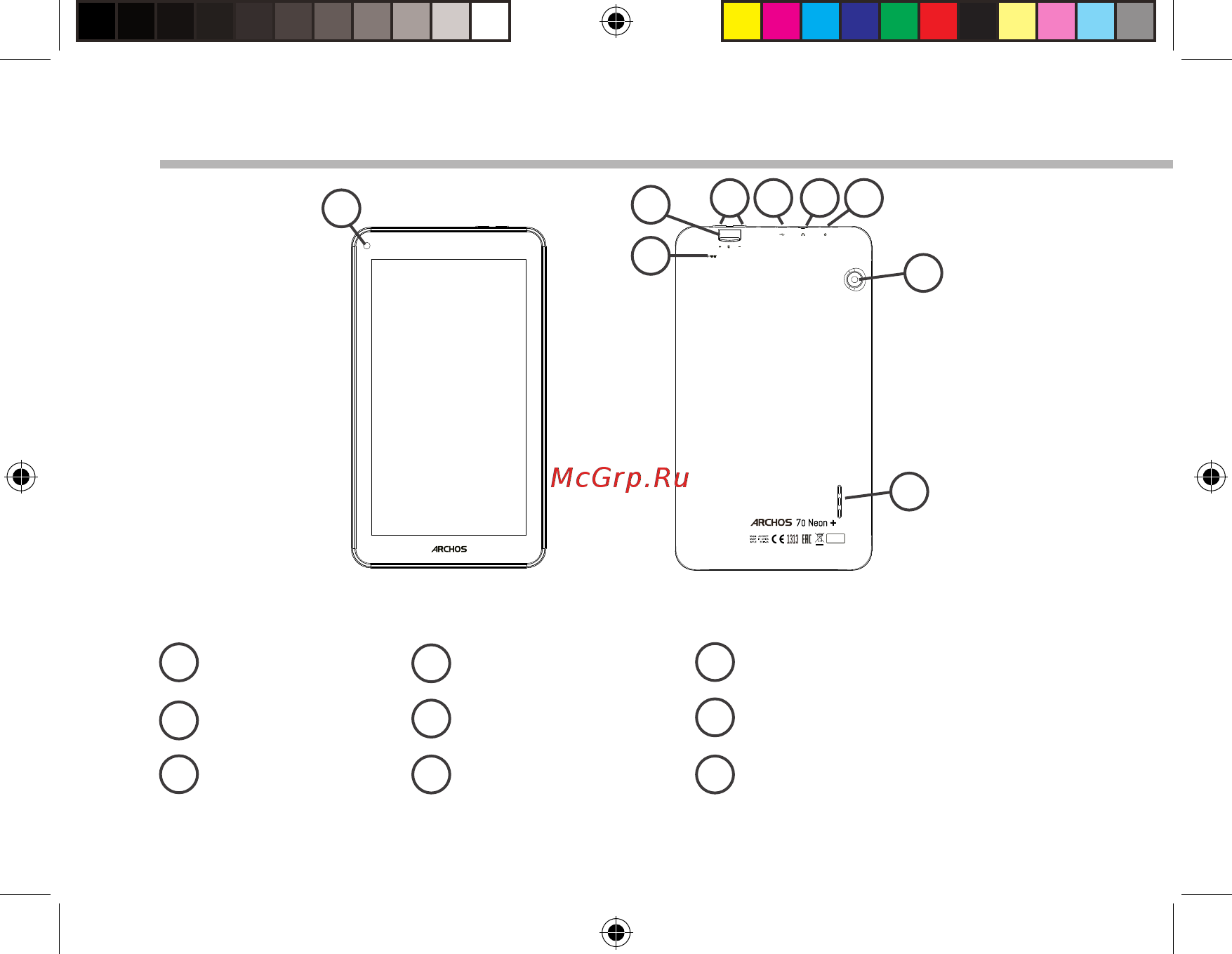 Archos 70 Neon [4/180] Description of the device